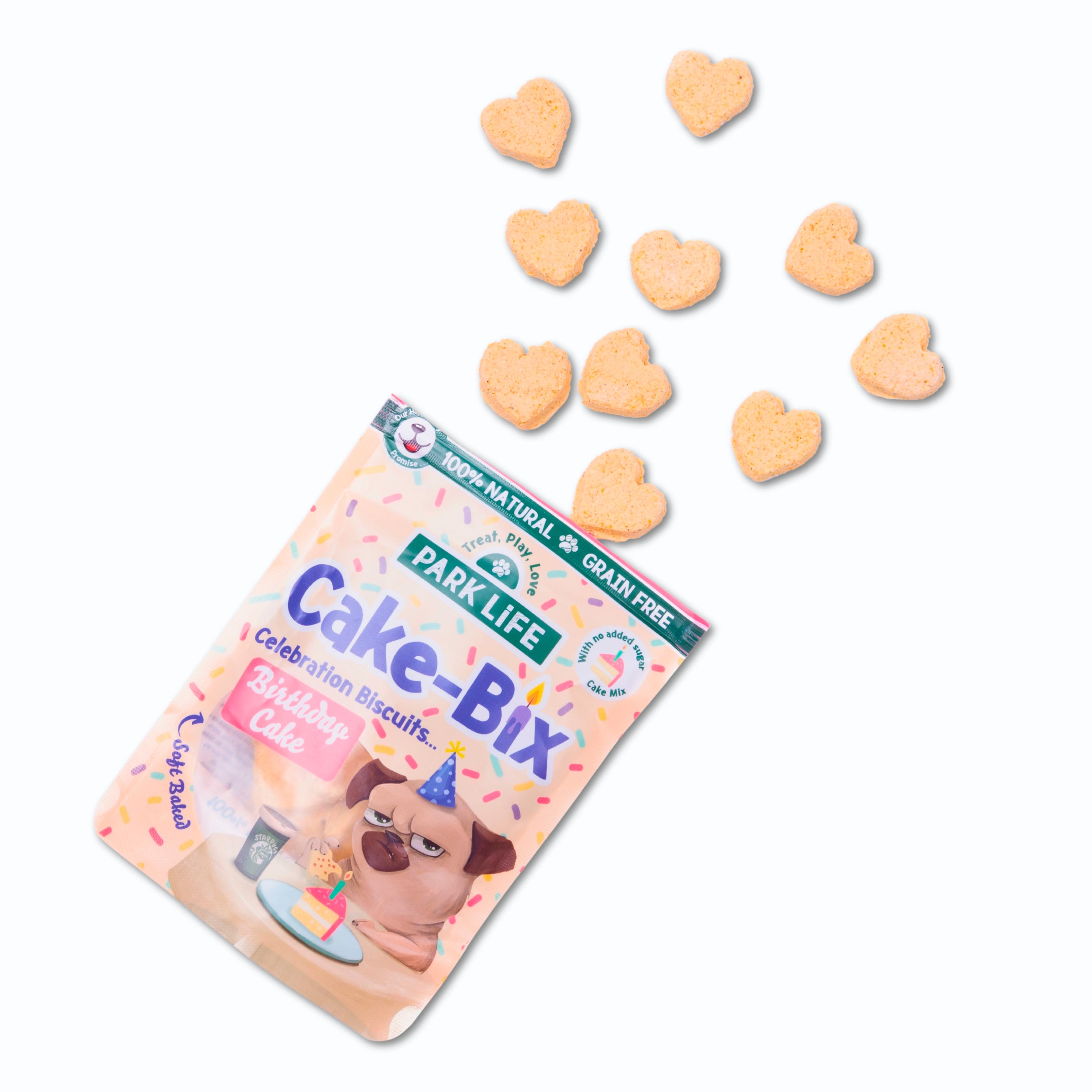 Park Life Cake Bix Celebration Biscuits Birthday Cake Dog Treats, Party Edition 100g thumbnail 6