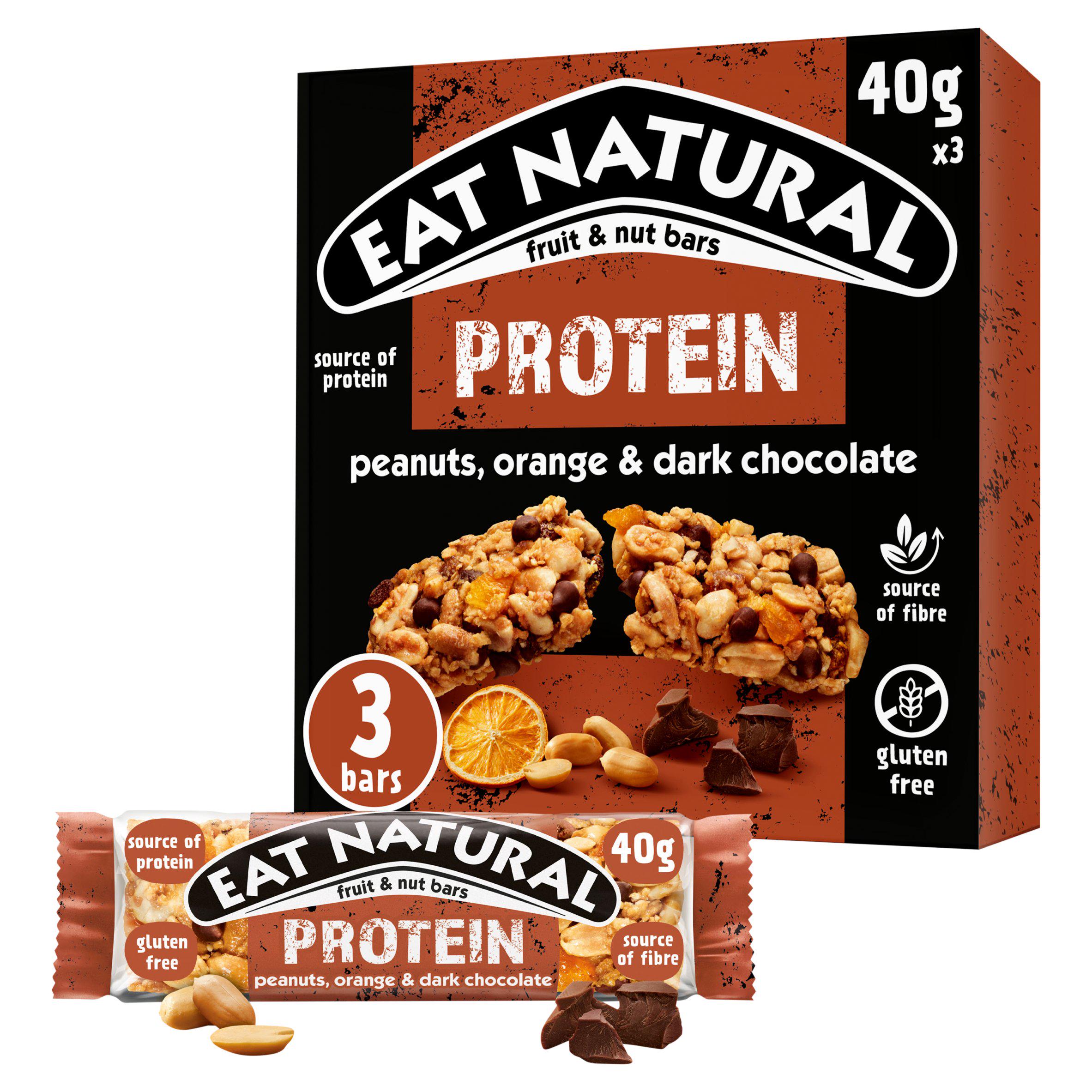Eat Natural Protein Packed Chocolate & Orange Bars