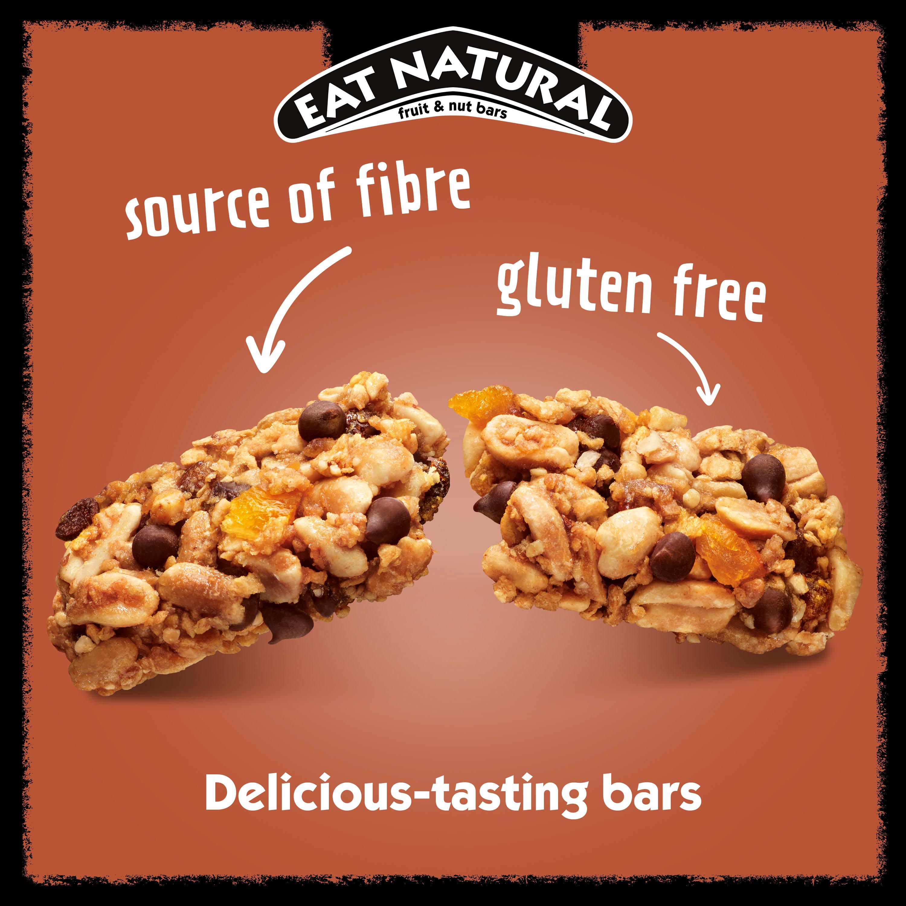 Eat Natural Protein Peanuts Orange Dark Chocolate Fruit & Nut Cereal Bars 3x40g thumbnail 2