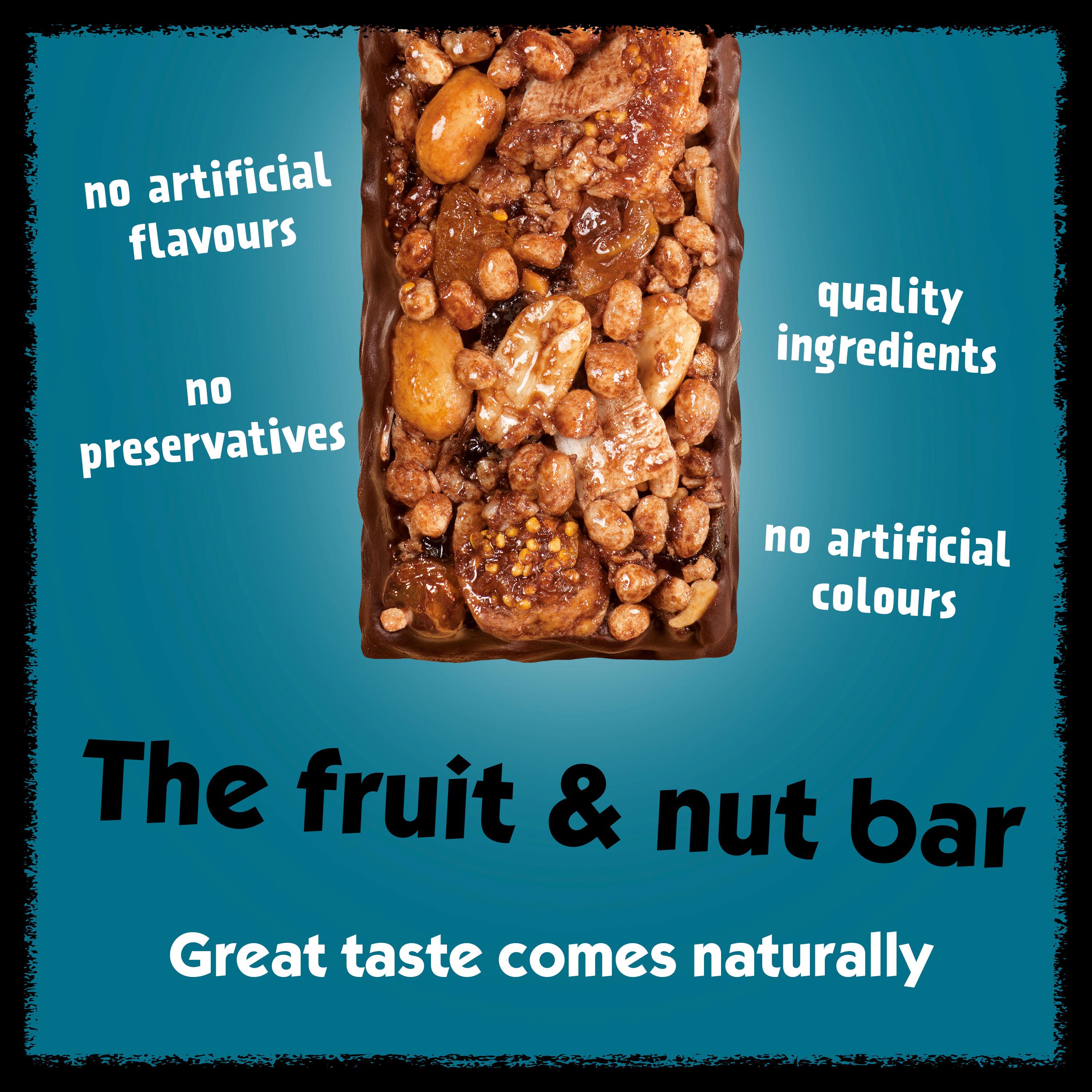 Eat Natural Fibre Dark Chocolate Sea Salt Fruit & Nut Cereal Bars 3x40g thumbnail 4