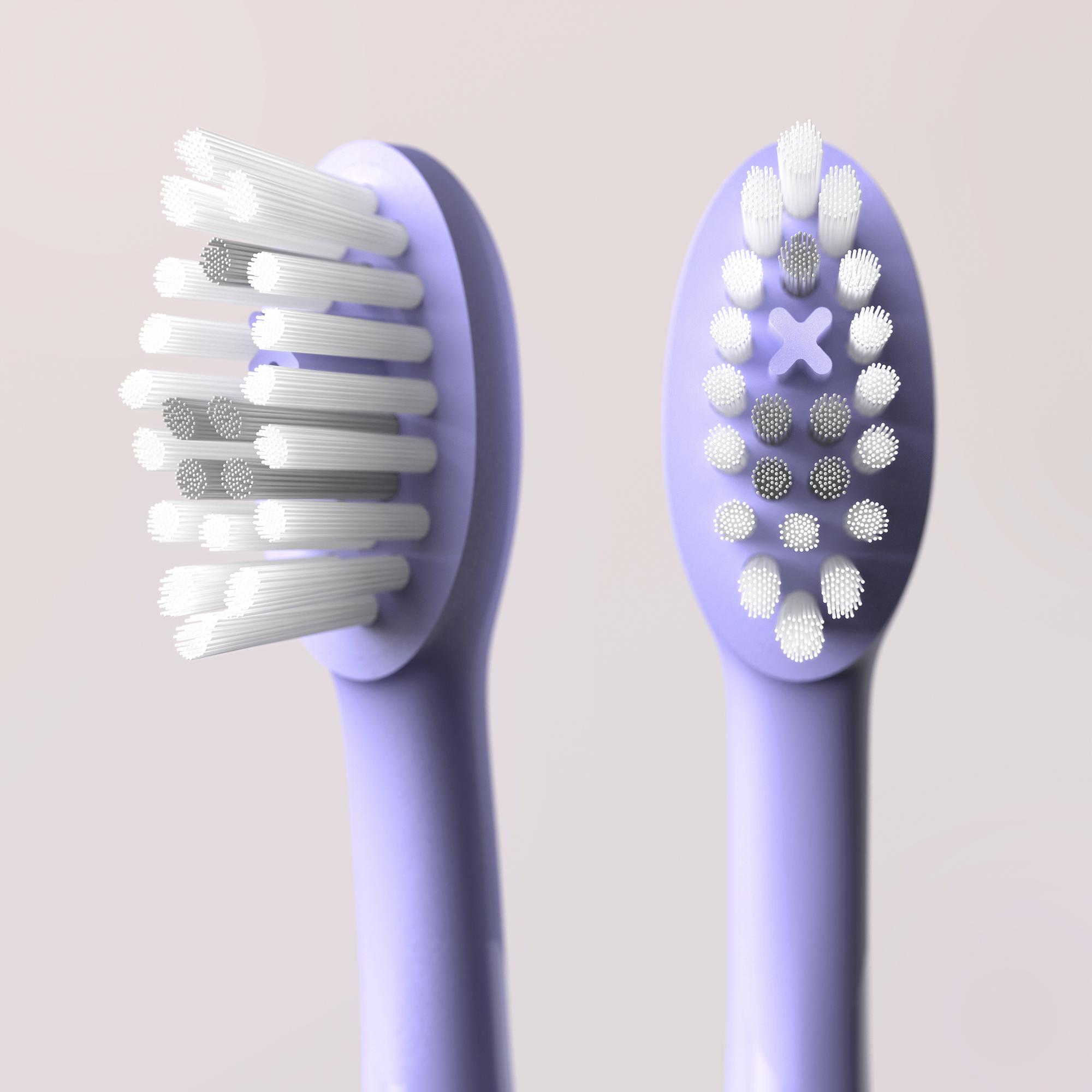 Ordo Sonic Brush Heads Pearl Violet 4pk thumbnail 2