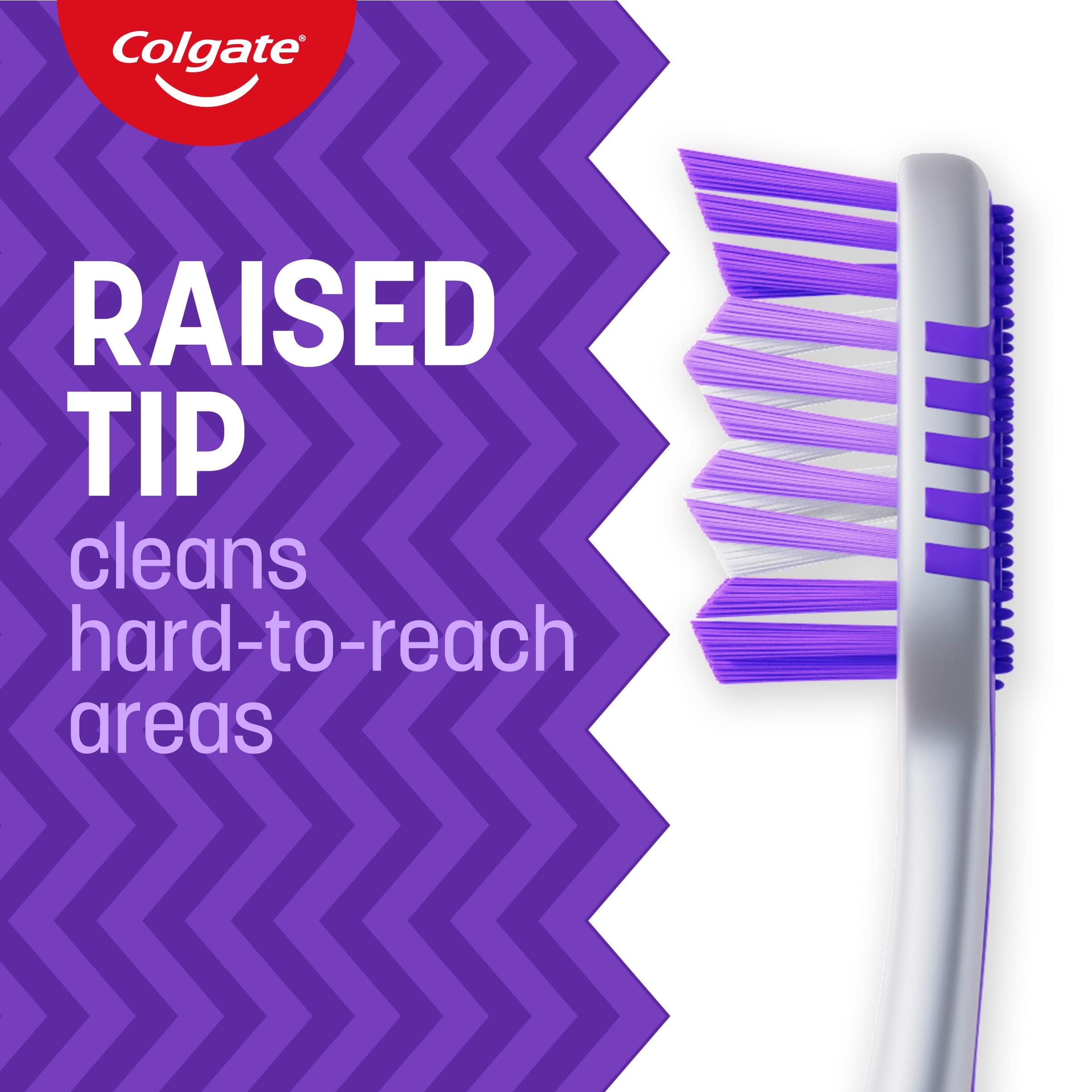 Colgate Zig Zag Medium Toothbrush Pack x3 thumbnail 4