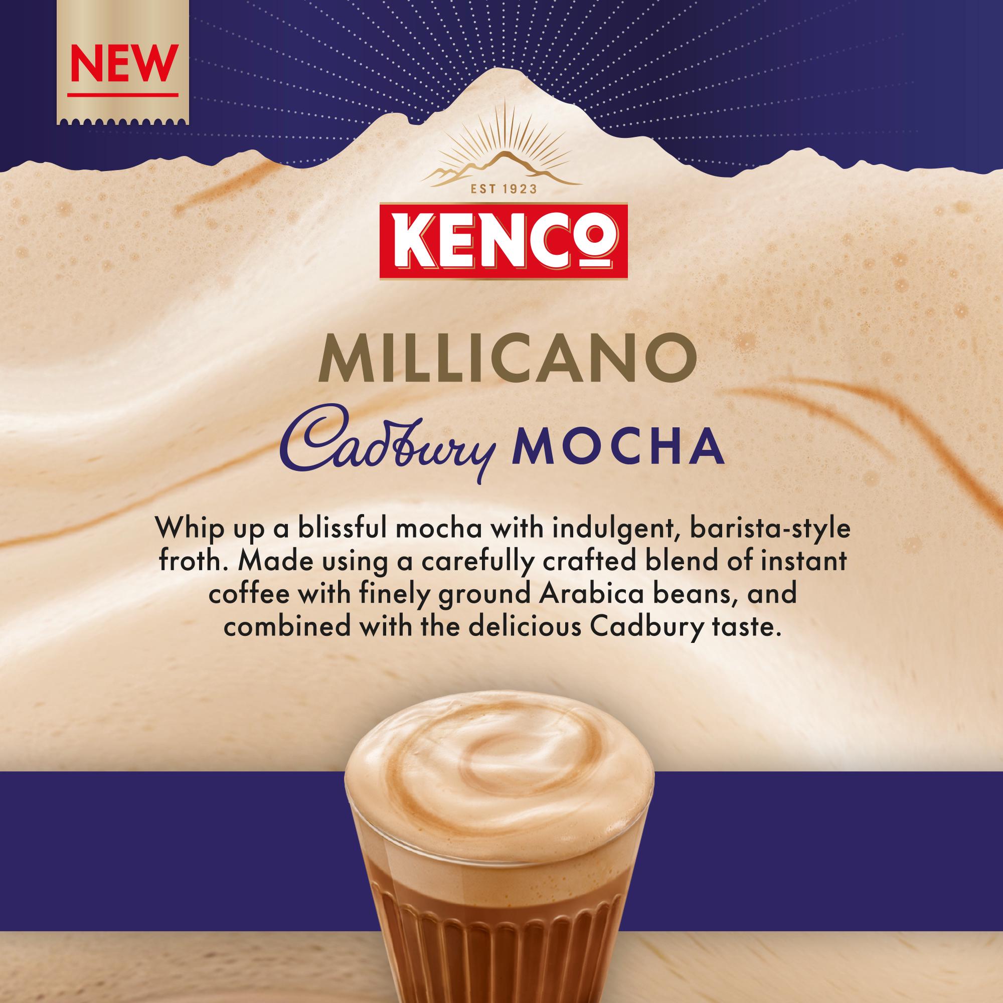 Kenco Millicano Cadbury Mocha Instant Coffee 250g thumbnail 2