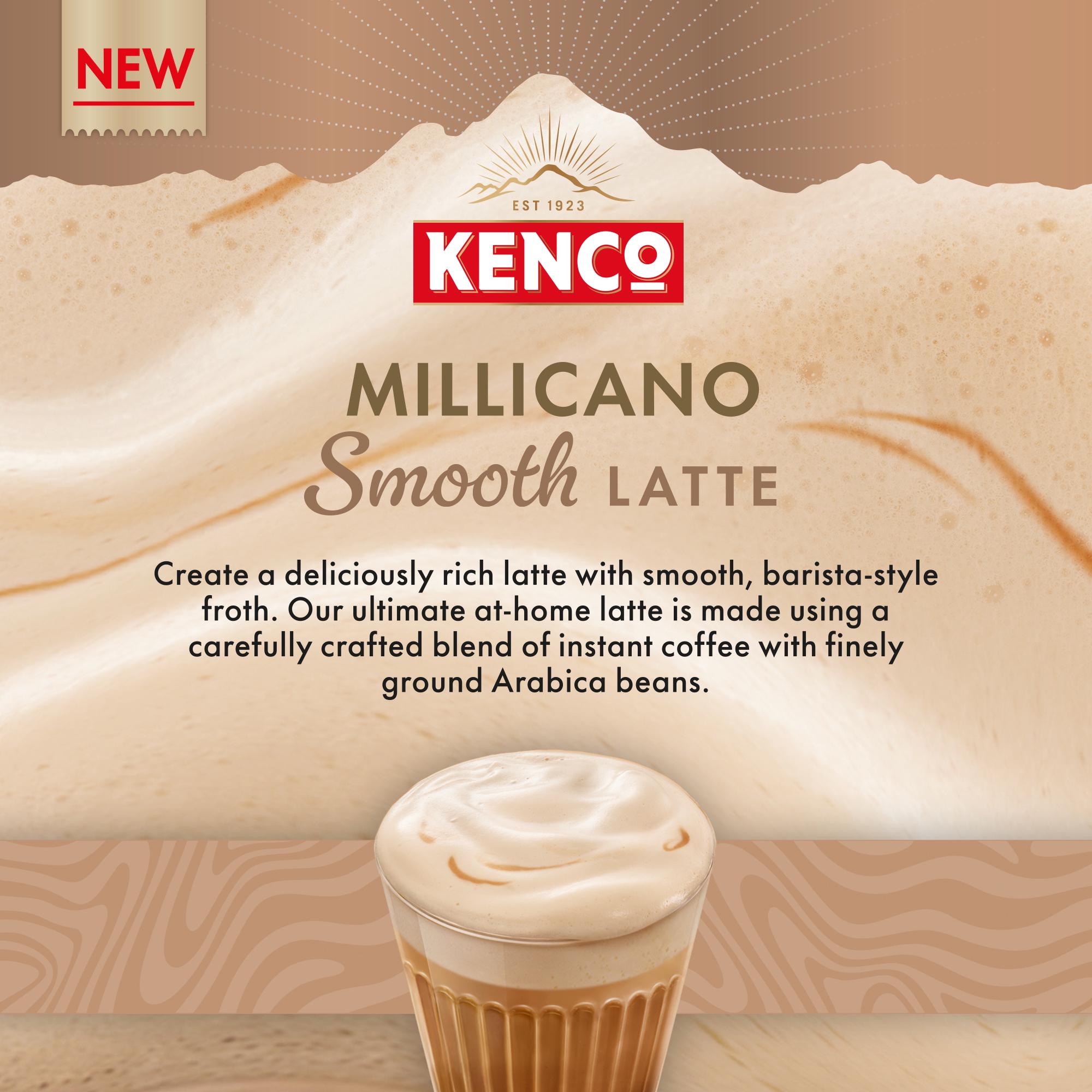 Kenco Millicano Smooth Latte Instant Coffee 220g thumbnail 2