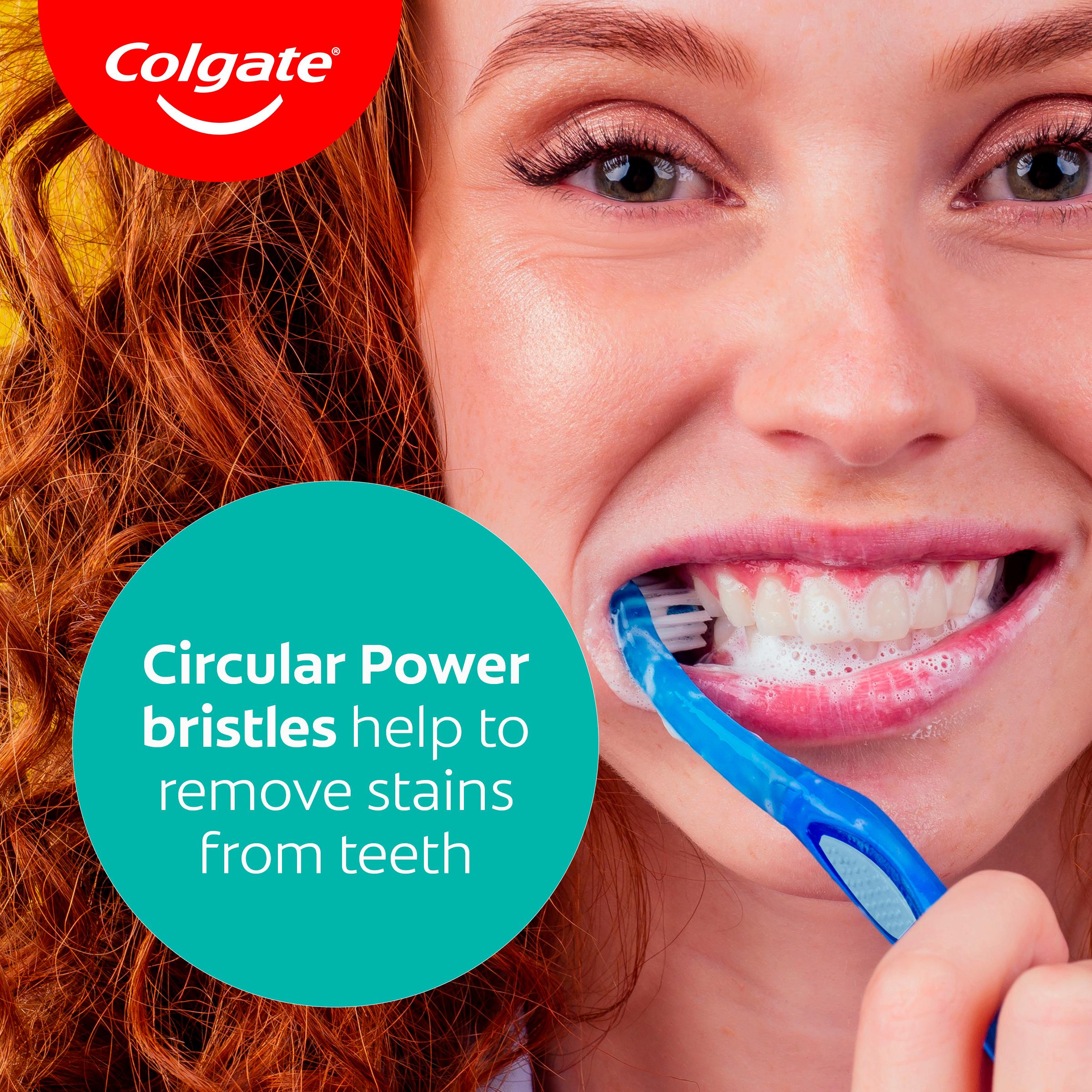 Colgate Premier Clean Medium Toothbrush Pack x2 thumbnail 6
