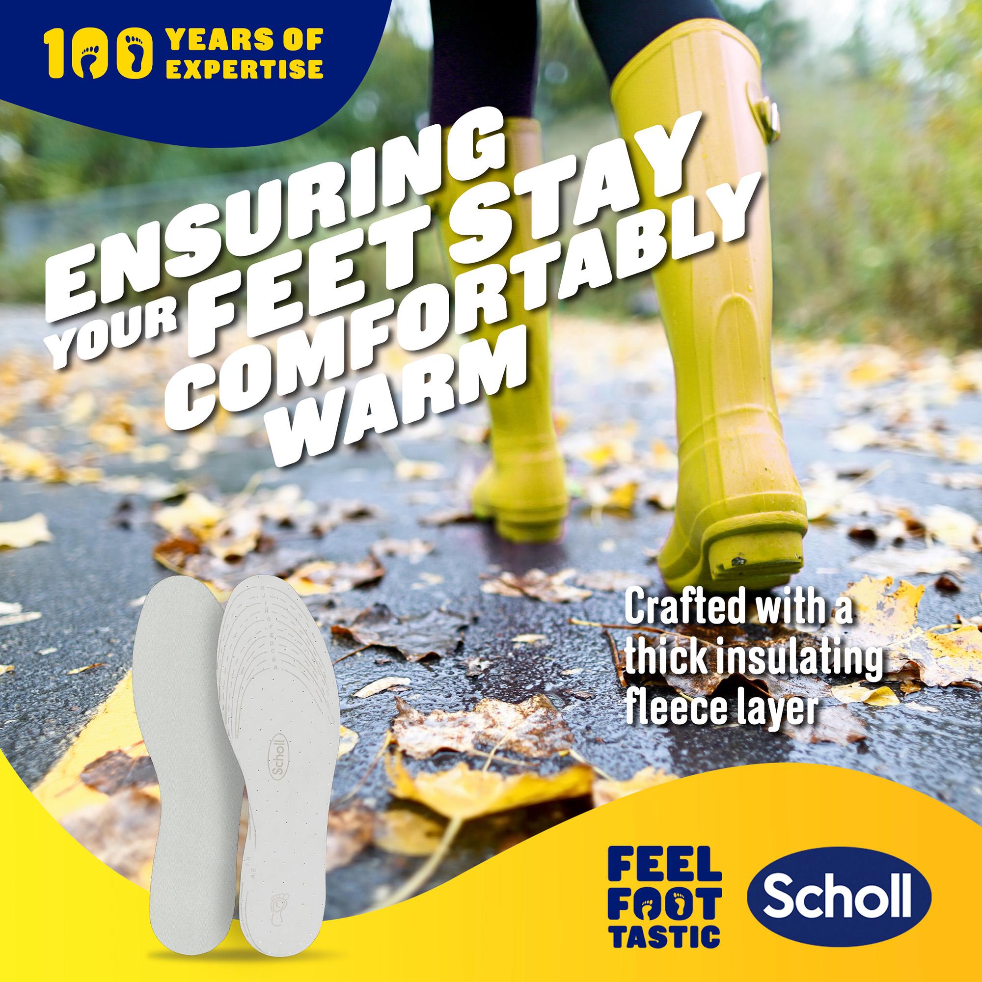 Scholl Warm Feet Insoles thumbnail 2