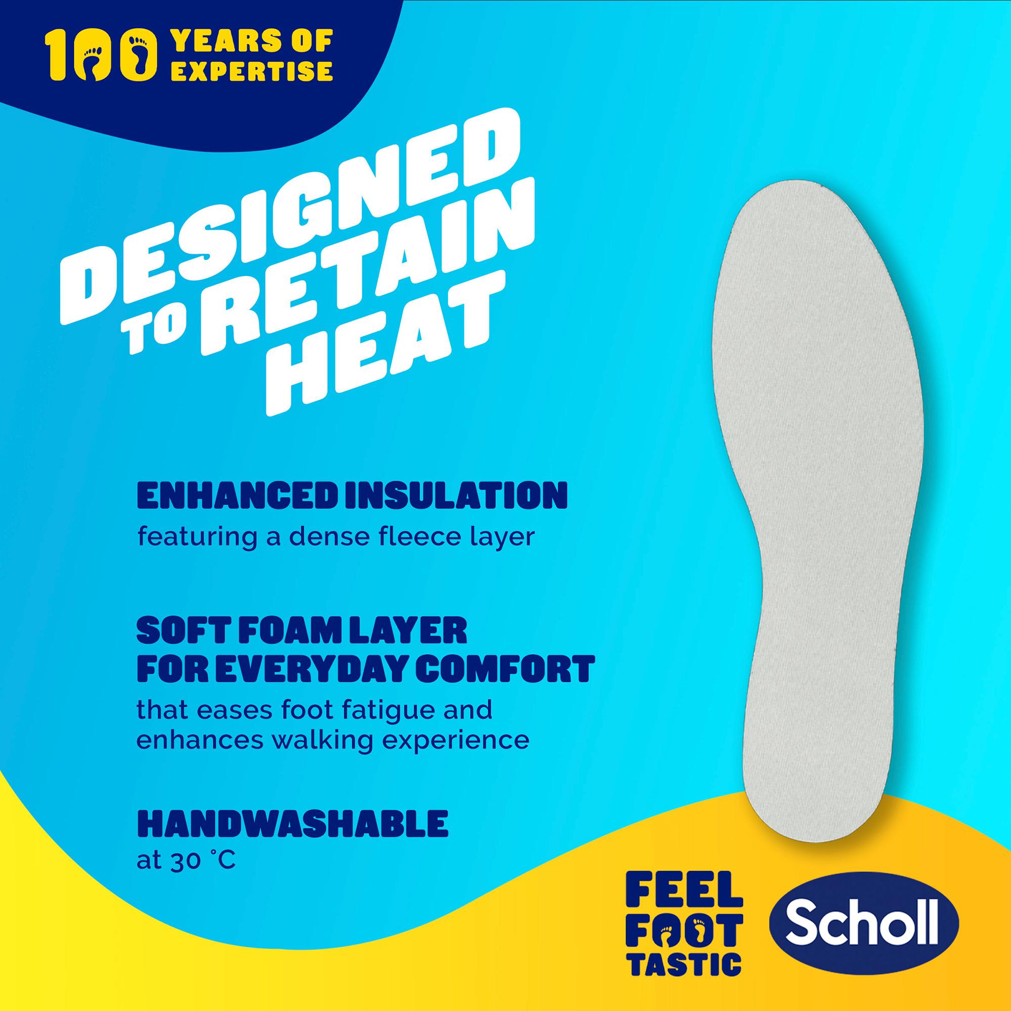 Scholl Warm Feet Insoles thumbnail 3