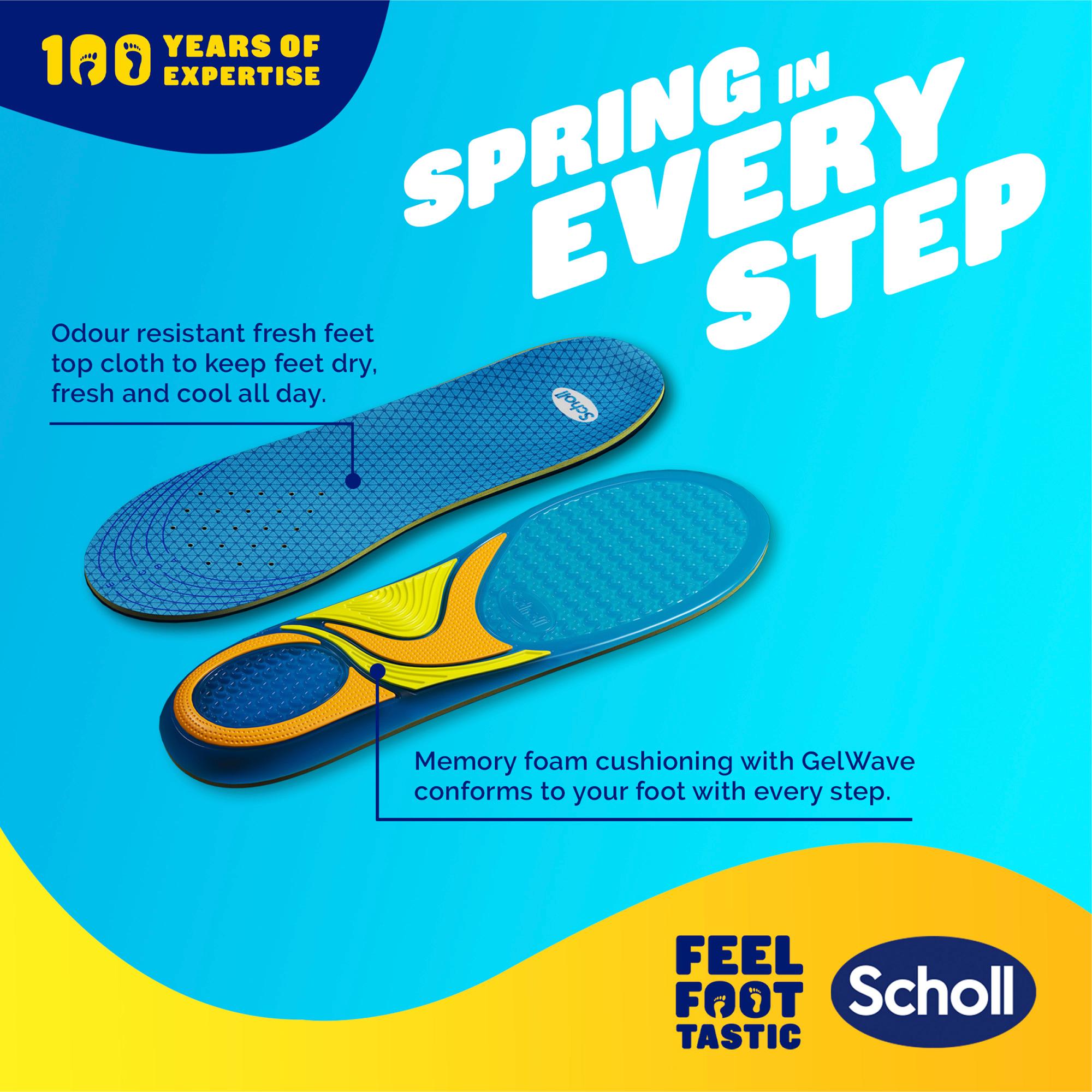 Scholl Gel Activ Casual Insoles Large thumbnail 5