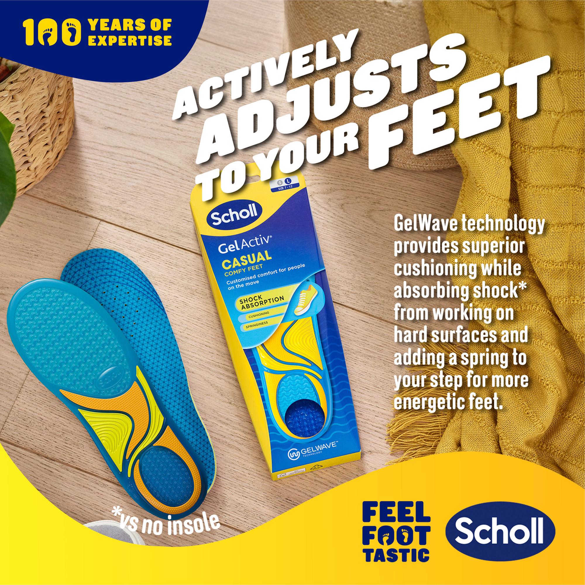 Scholl Gel Activ Casual Insoles Large thumbnail 6
