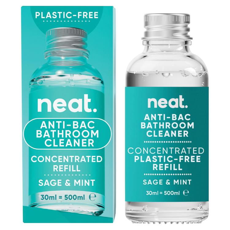 Neat. Anti Bac Bathroom Cleaner Concentrated Refill Sage & Mint 30ml thumbnail 2