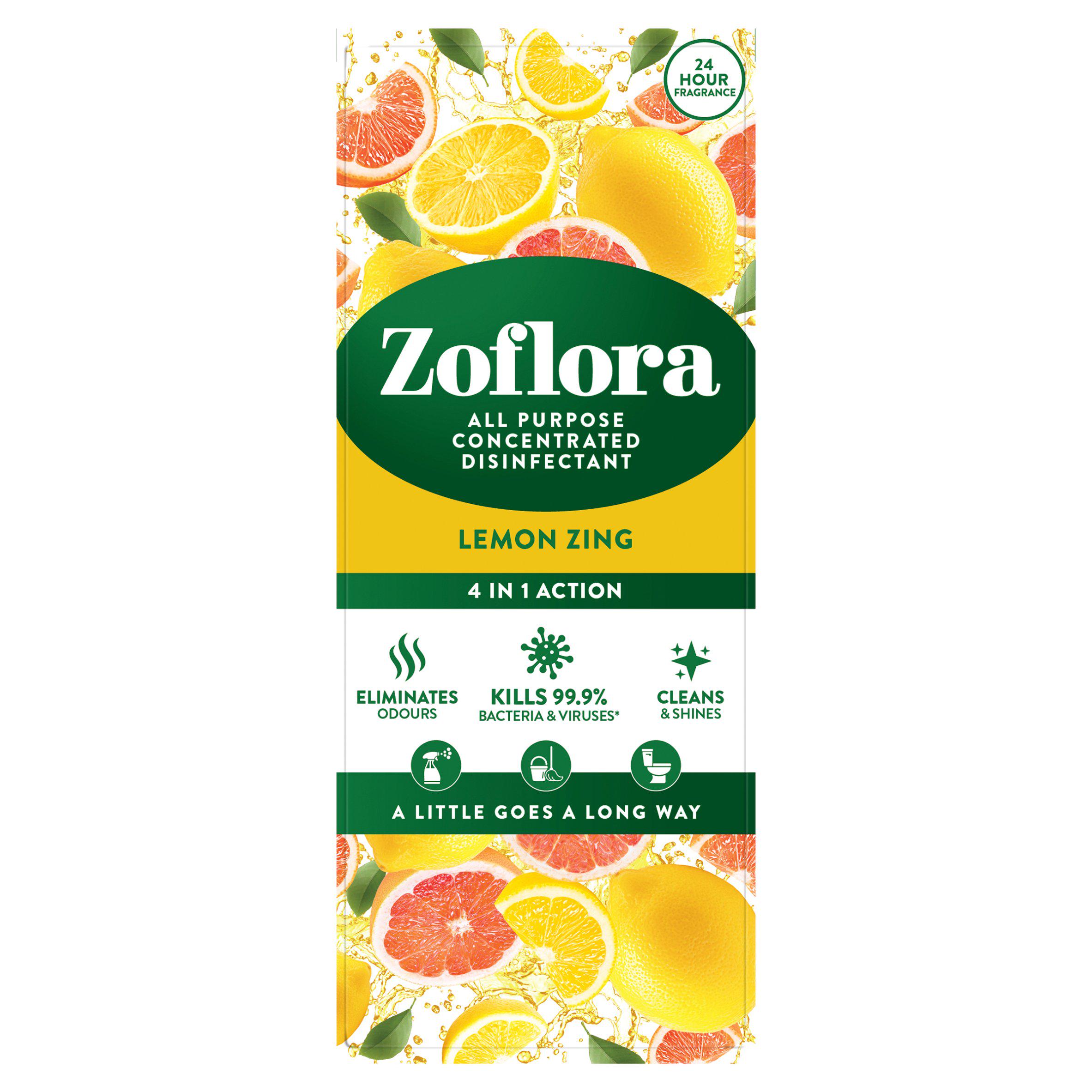 Zoflora Concentrated Disinfectant Lemon Zing