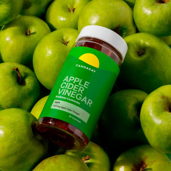 Cannaray Apple Cider Vinegar Wellness Gummies Apple x30 thumbnail 5