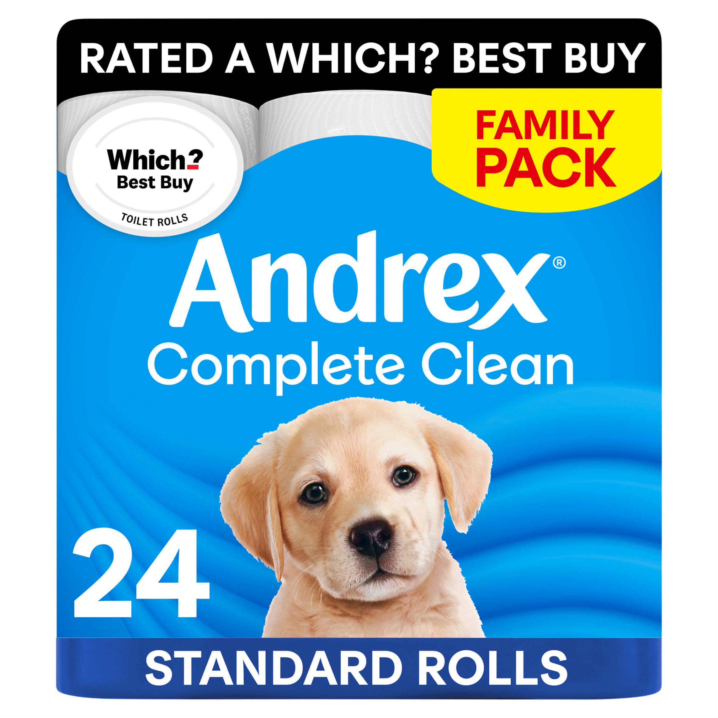 Andrex Complete Clean Toilet Roll