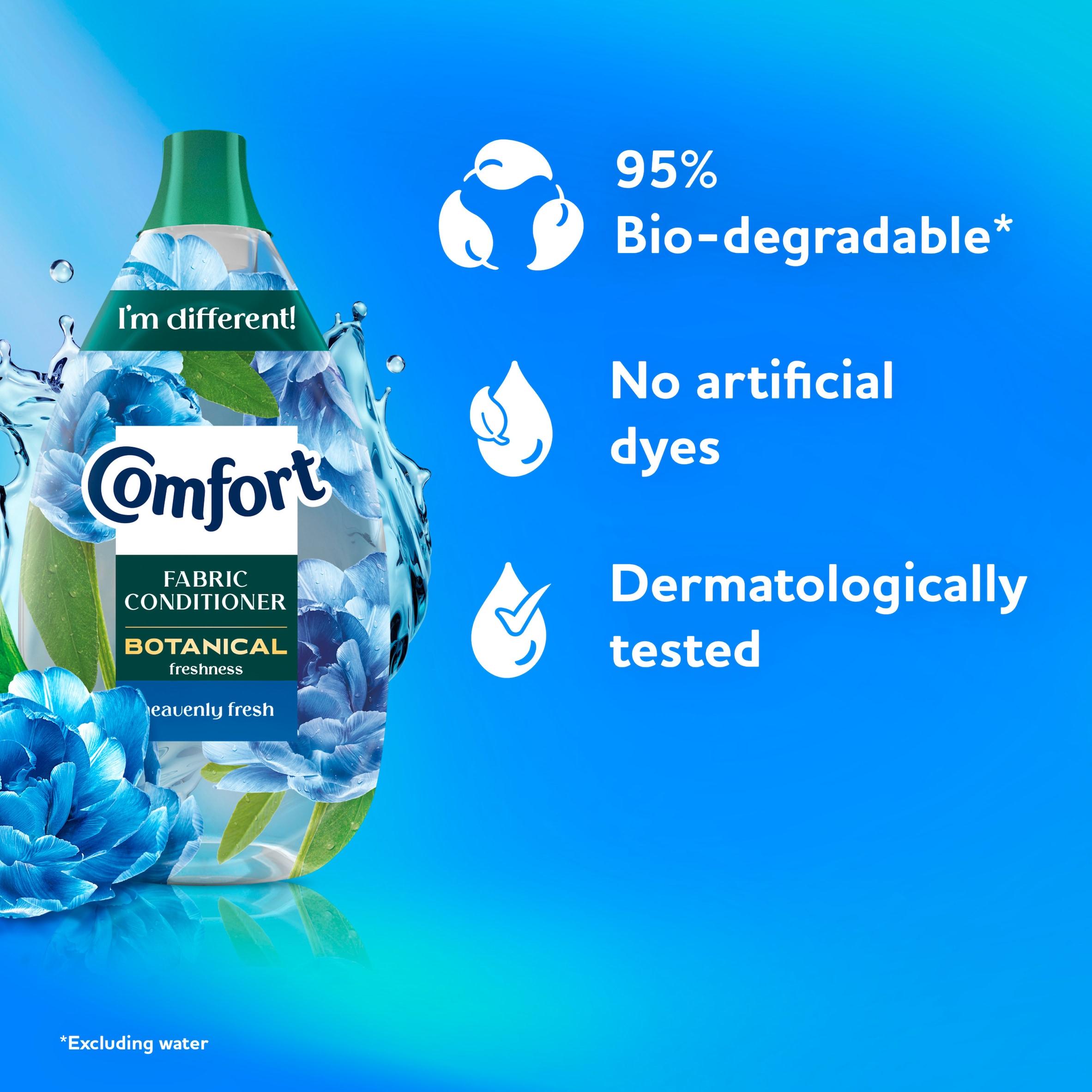 Comfort Botanical Fabric Conditioner Heavenly Fresh 64 Washes 960ml thumbnail 4