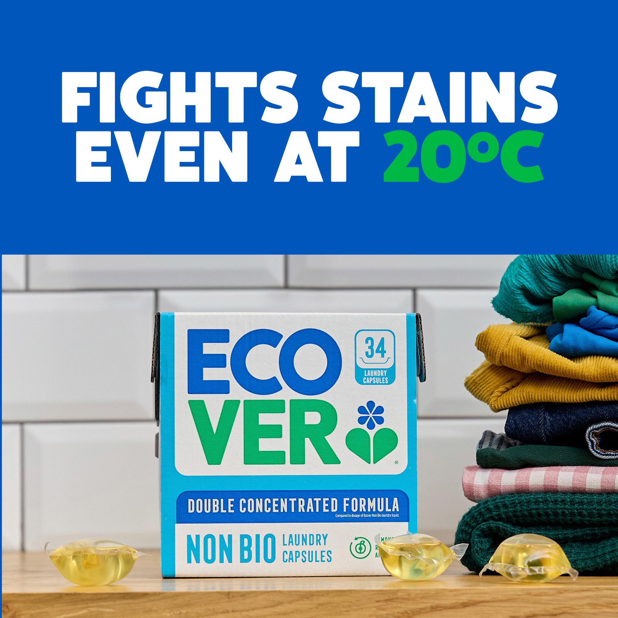 Ecover Non Bio Laundry Capsules 34x17g thumbnail 2