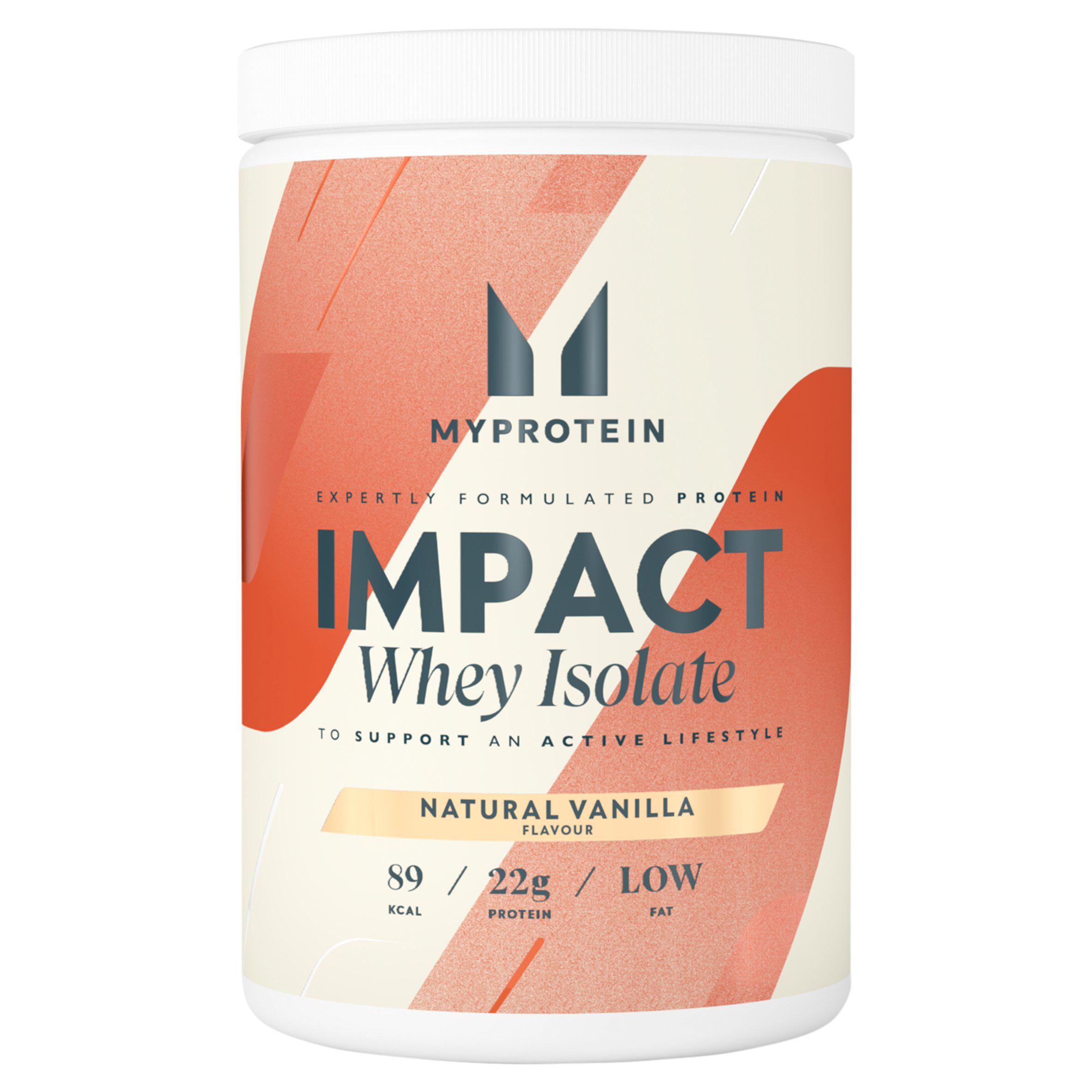 Myprotein Impact Natural Vanilla Flavour Whey Isolate