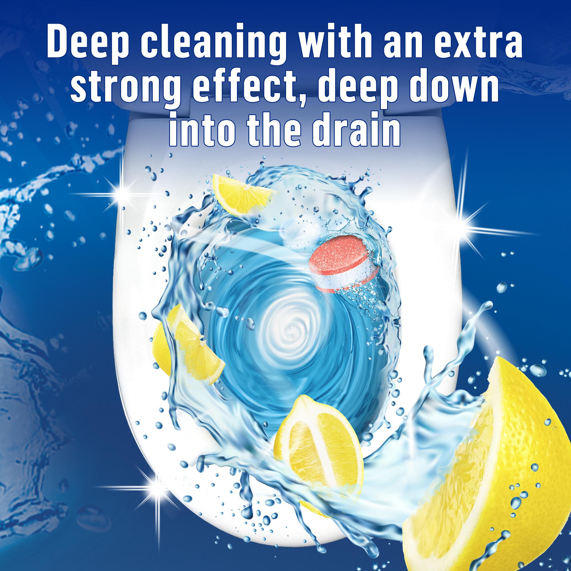 Bloo Power Anti Limescale Toilet Fizz Tabs Lemon 8x22.5g thumbnail 5