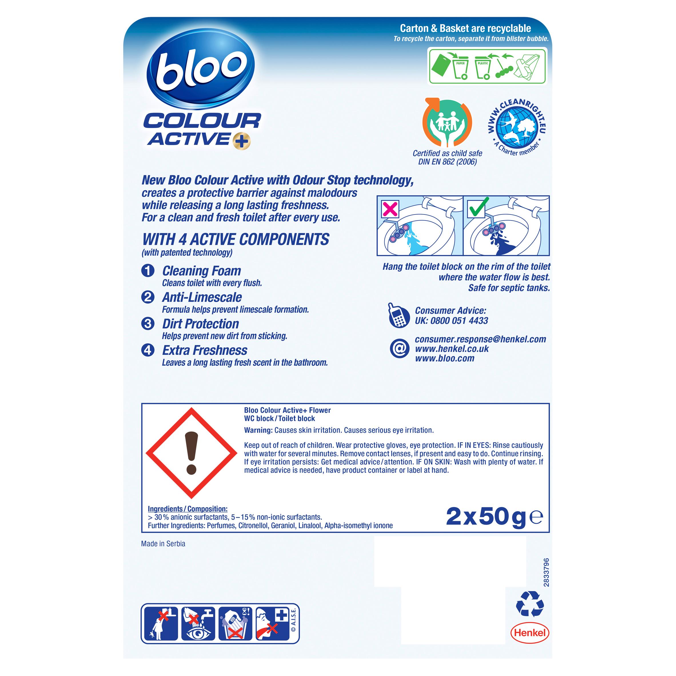 Bloo Colour Active+ Flower 2x50g thumbnail 2