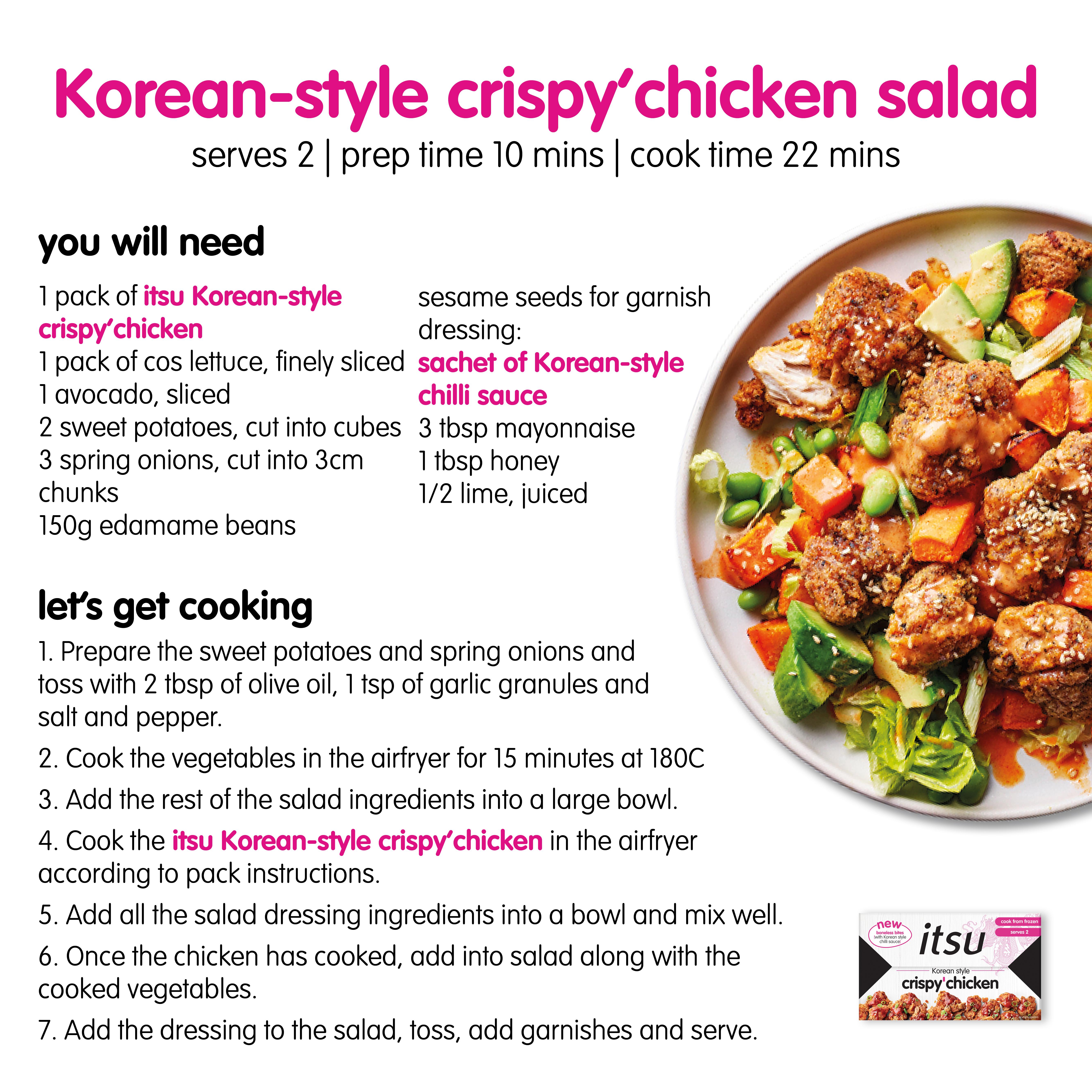 itsu Korean Style Crispy Chicken 340g thumbnail 4