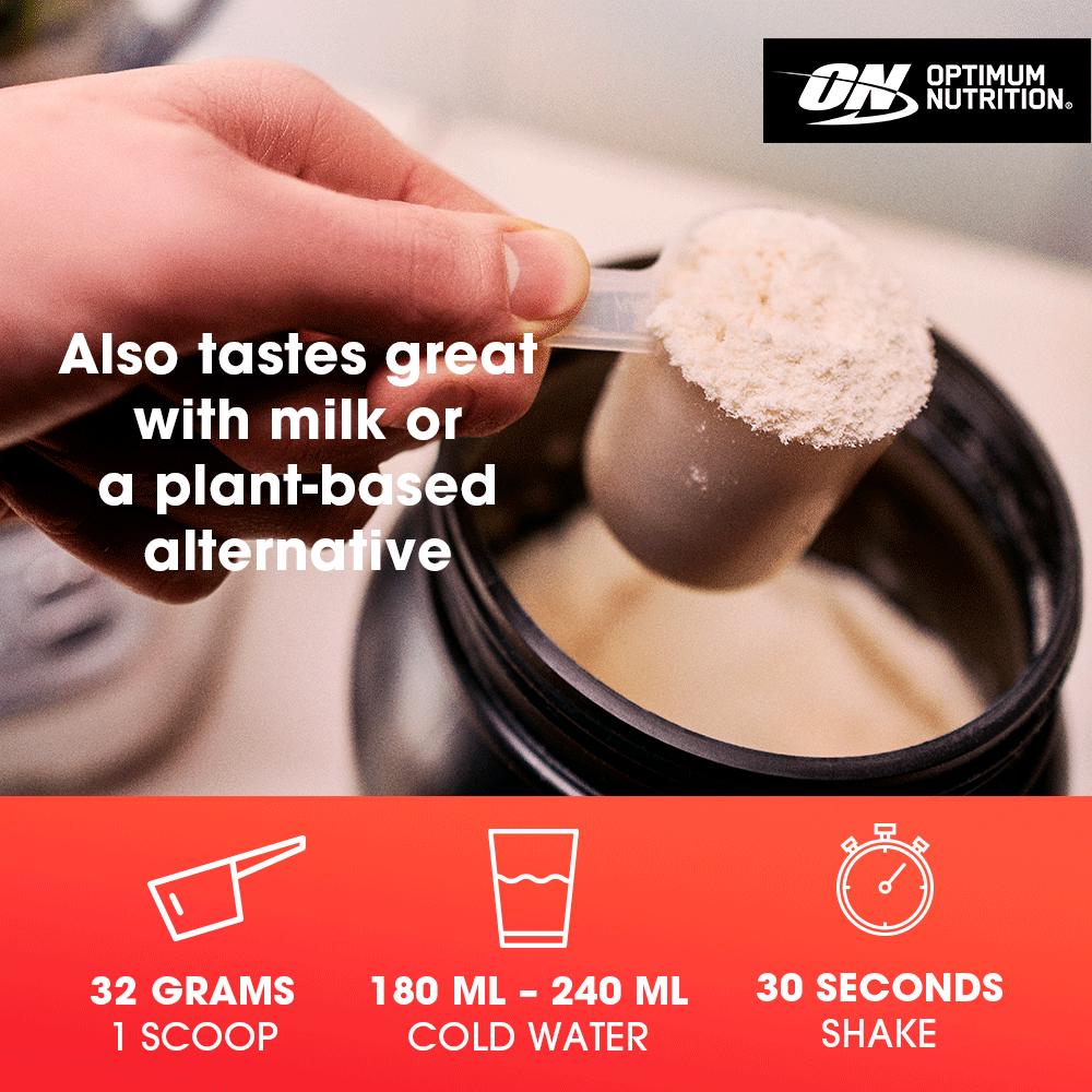 Optimum Nutrition 100% Gold Standard Whey Cookies & Cream 480g thumbnail 5