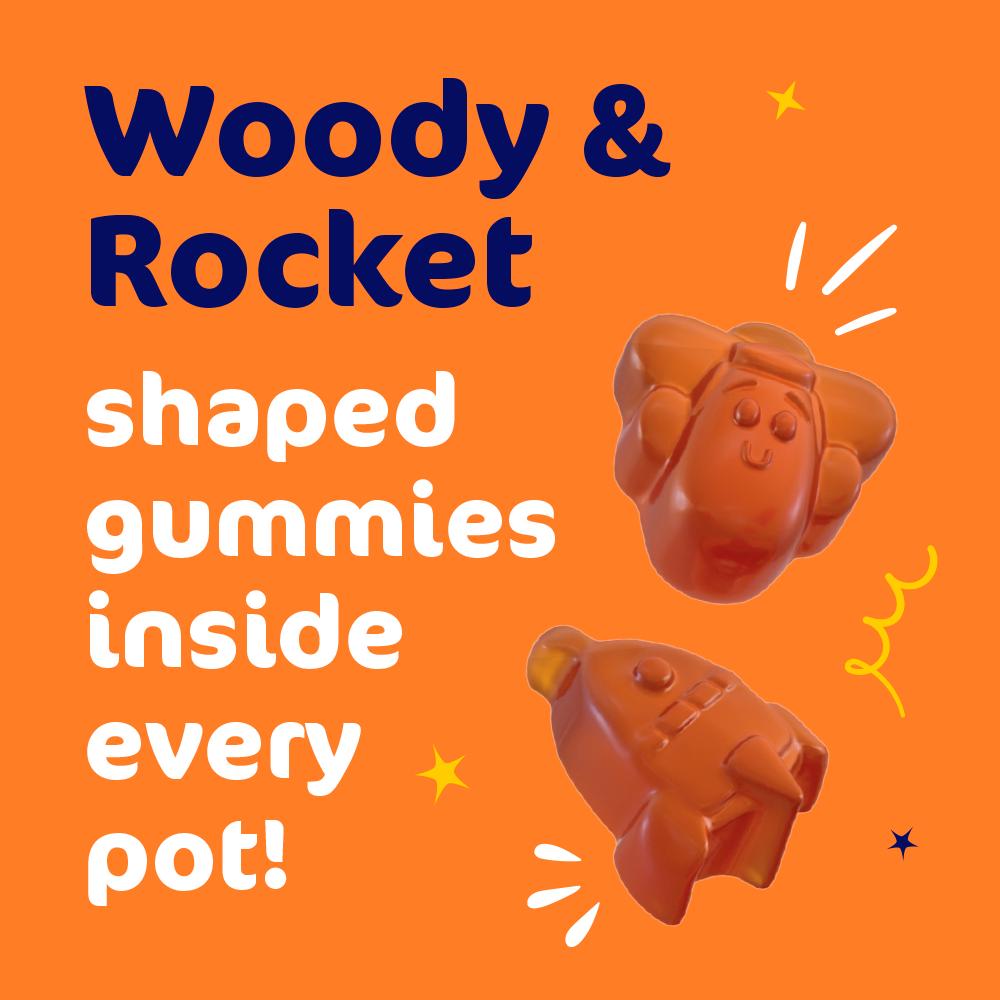 Haliborange Multivitamins with Omega 3 60 Character Shaped Orange Flavour Softies for Kids 3+ thumbnail 5