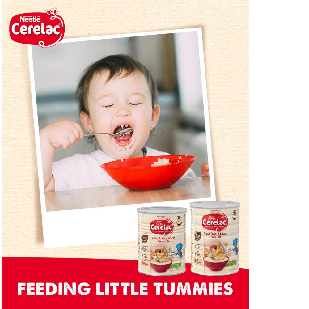 Cerelac Infant Baby Cereals with Milk Mixed Fruits & Wheat 7+ Months 1kg thumbnail 5
