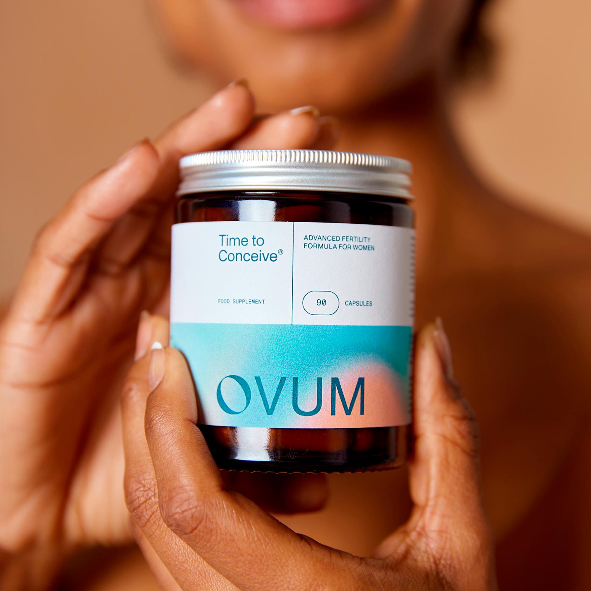 Ovum Time to Conceive Fertility Food Supplement Capsules x90 thumbnail 3