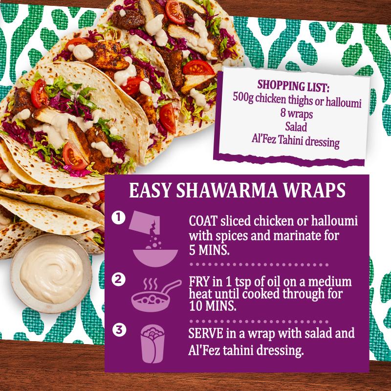 Al'Fez Middle Eastern Shawarma Spice Mix 25g thumbnail 2