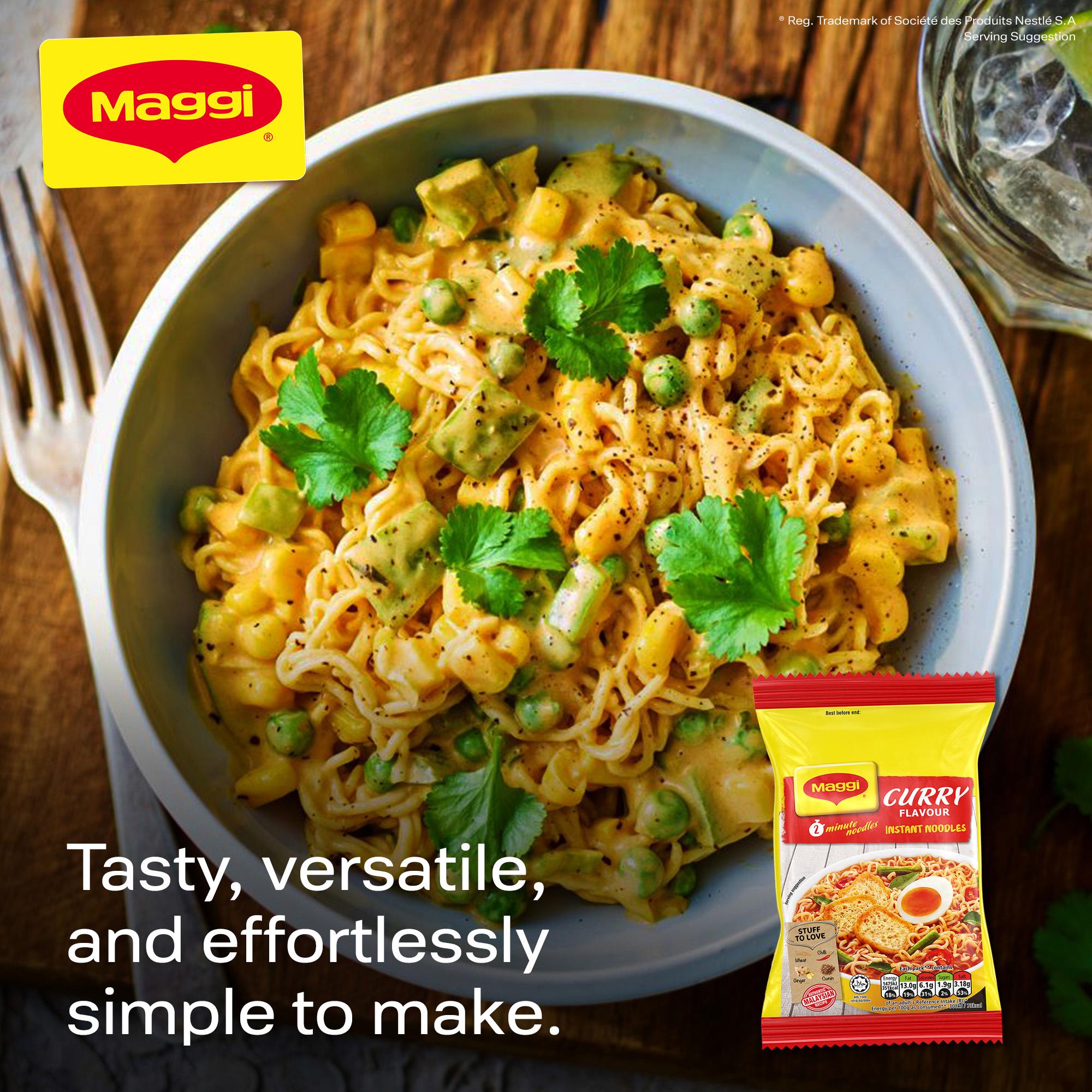 Maggi Curry Flavour Instant Noodles 5x79g thumbnail 5