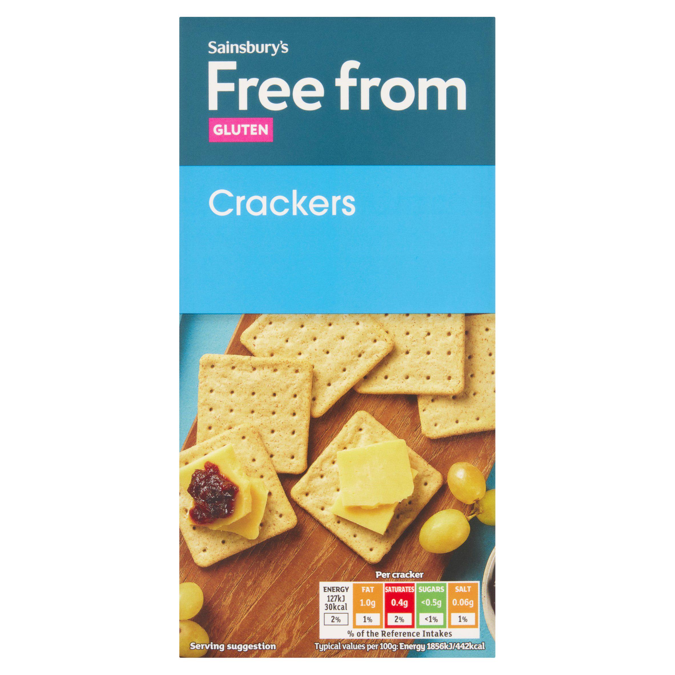 Sainsbury's Free From Crackers 137g
