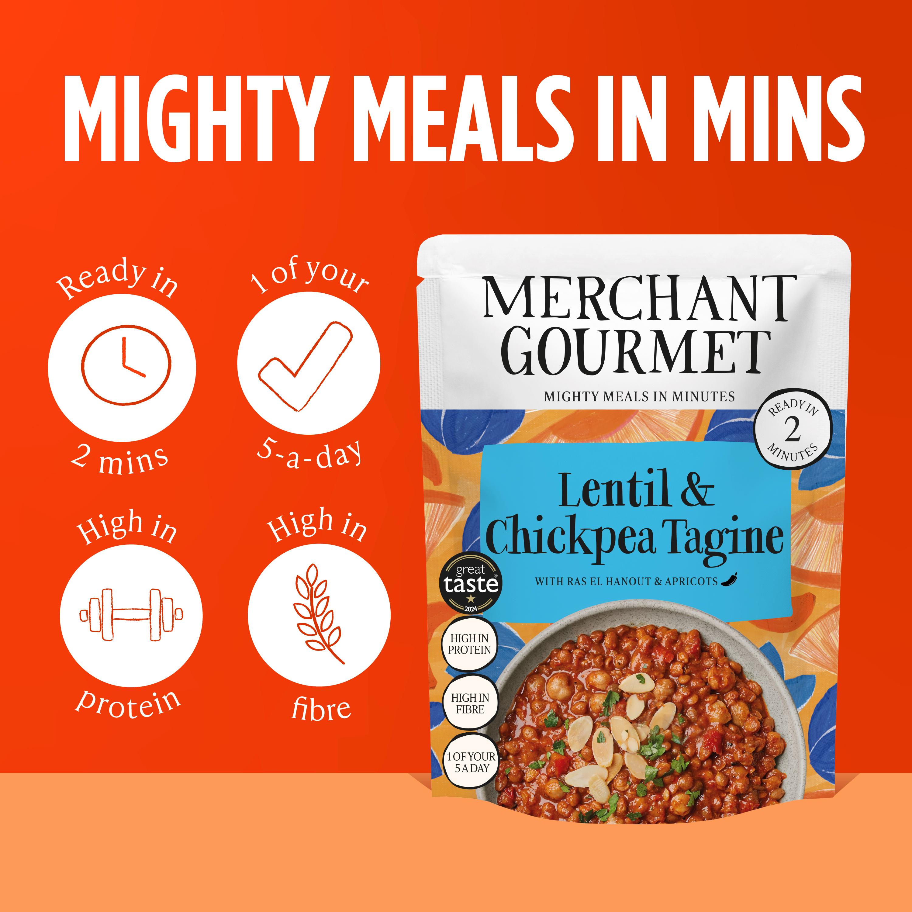 Merchant Gourmet Lentil & Chickpea Tagine 280g thumbnail 3