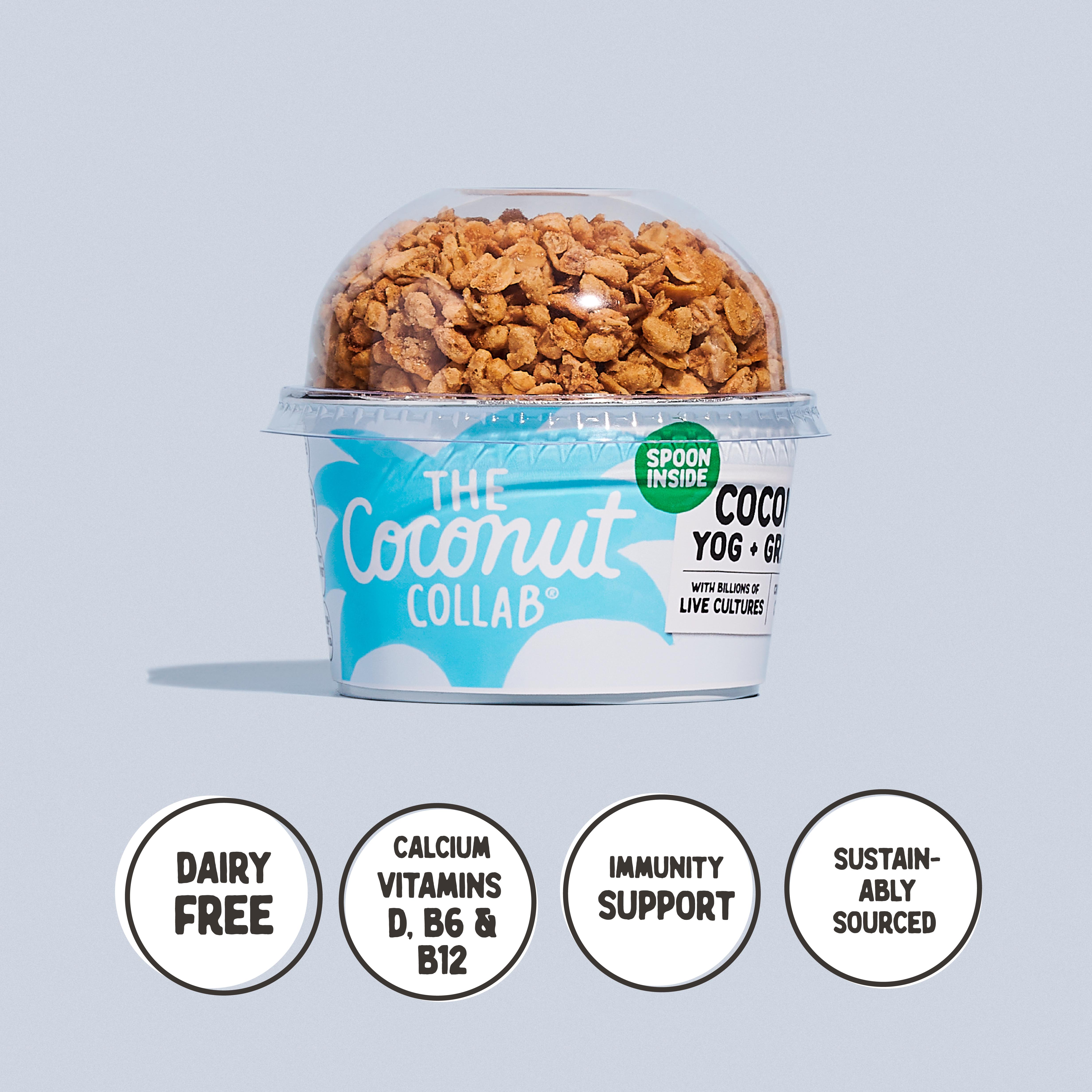 The Coconut Collab Coconut Yoghurt & Granola 135g thumbnail 5