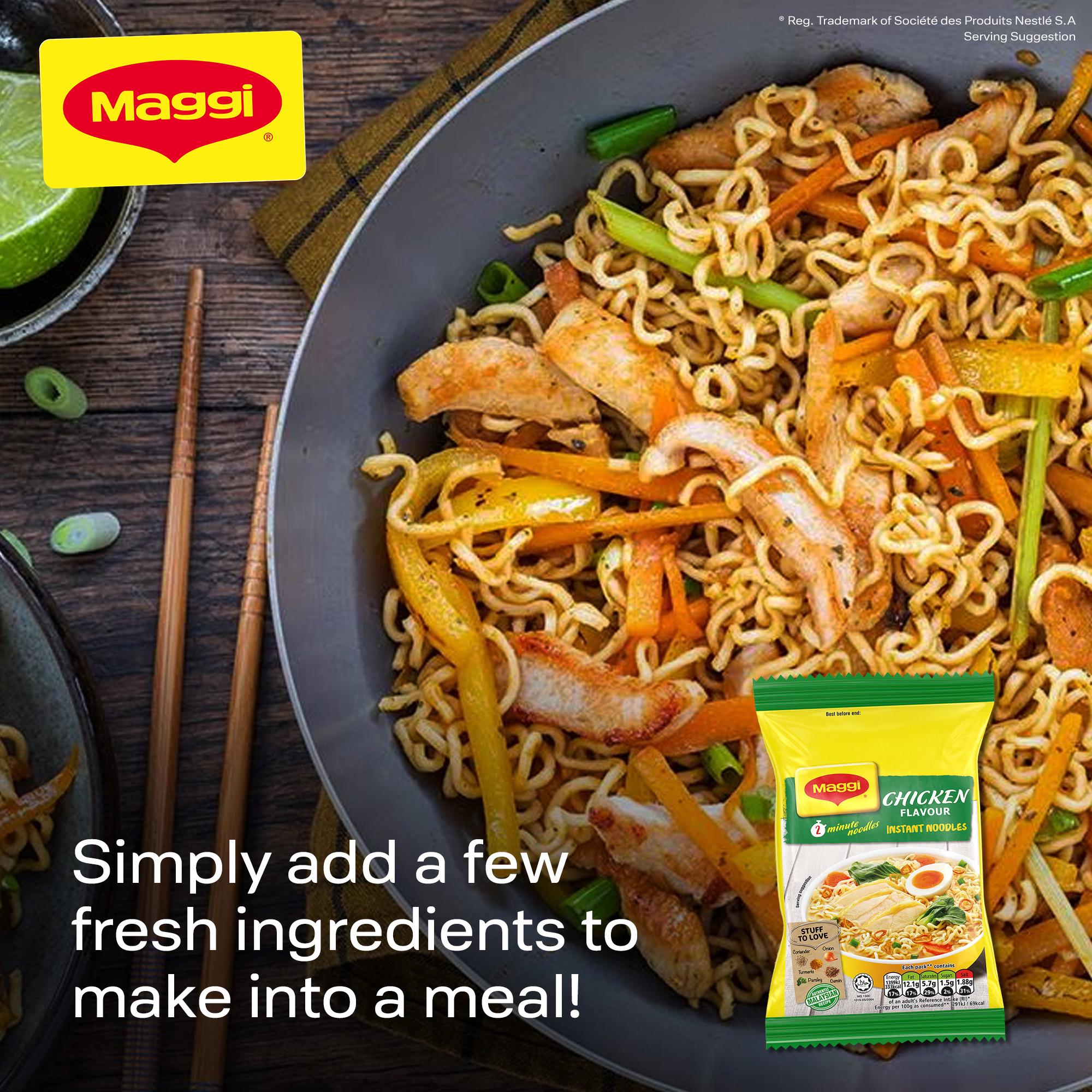 Maggi Chicken Flavour Instant Noodles 5x74g thumbnail 5