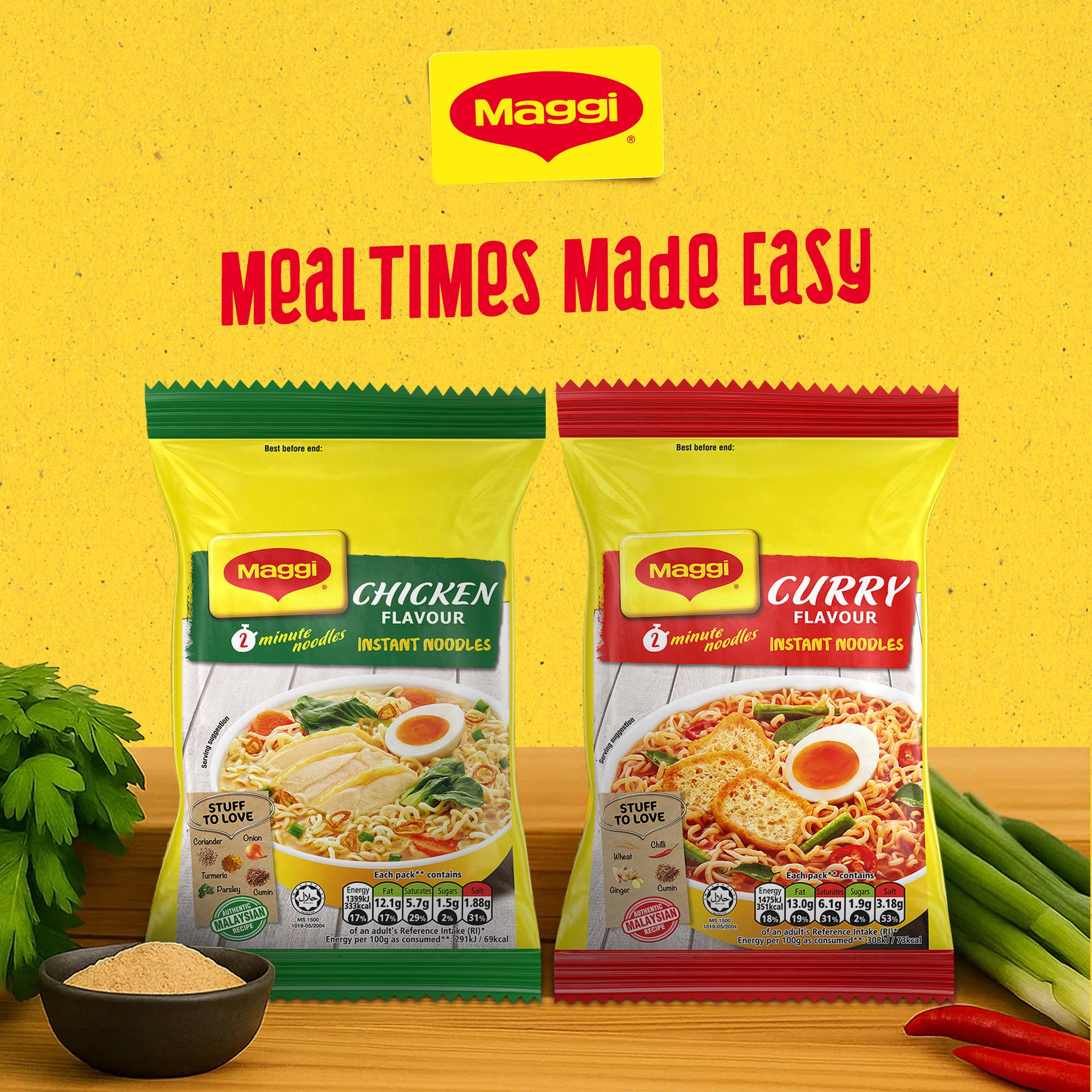 Maggi Chicken Flavour Instant Noodles 5x74g thumbnail 6
