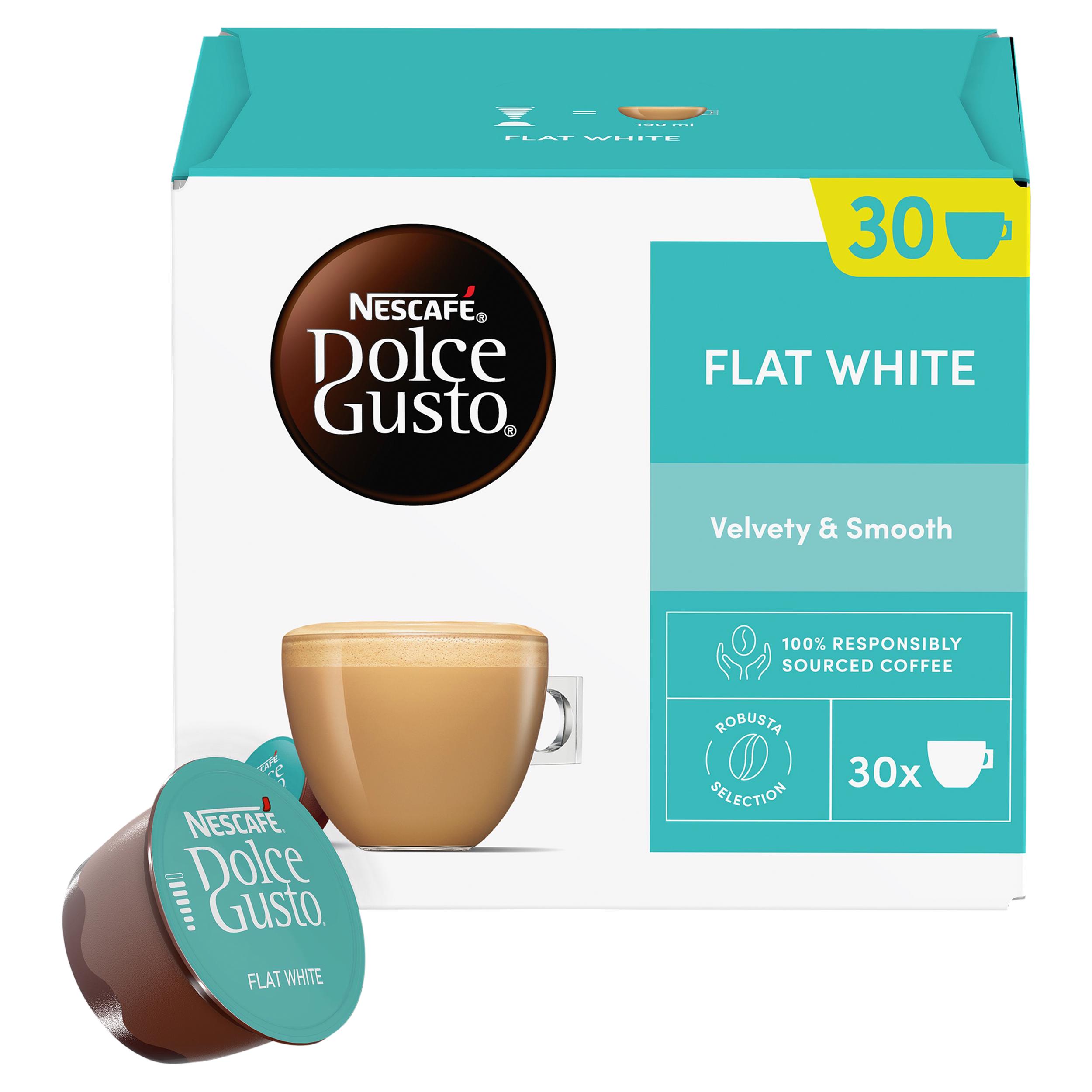 Nescafé Dolce Gusto Flat White Coffee Pods x30 351g thumbnail 2