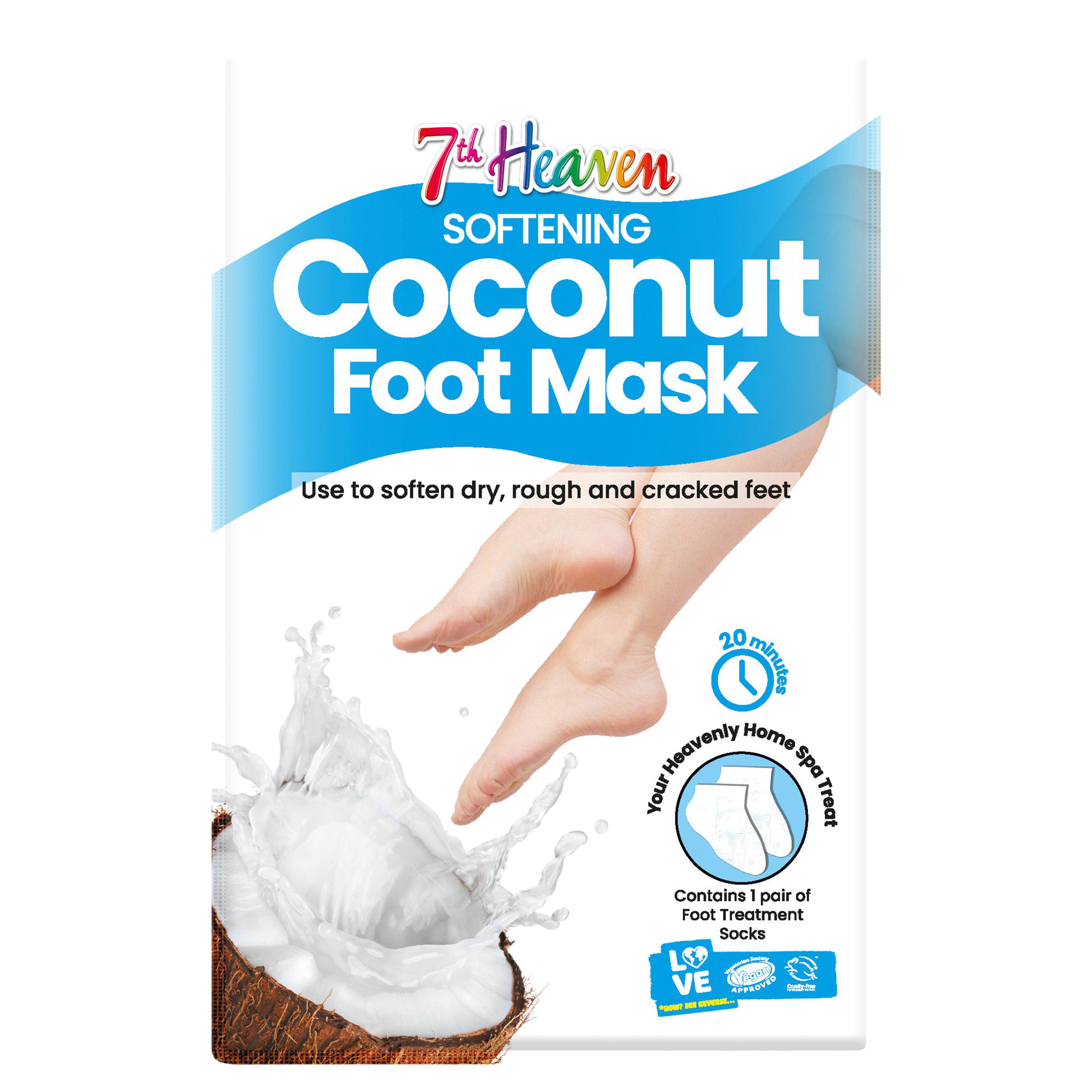 7th Heaven Softening Coconut Foot Mask