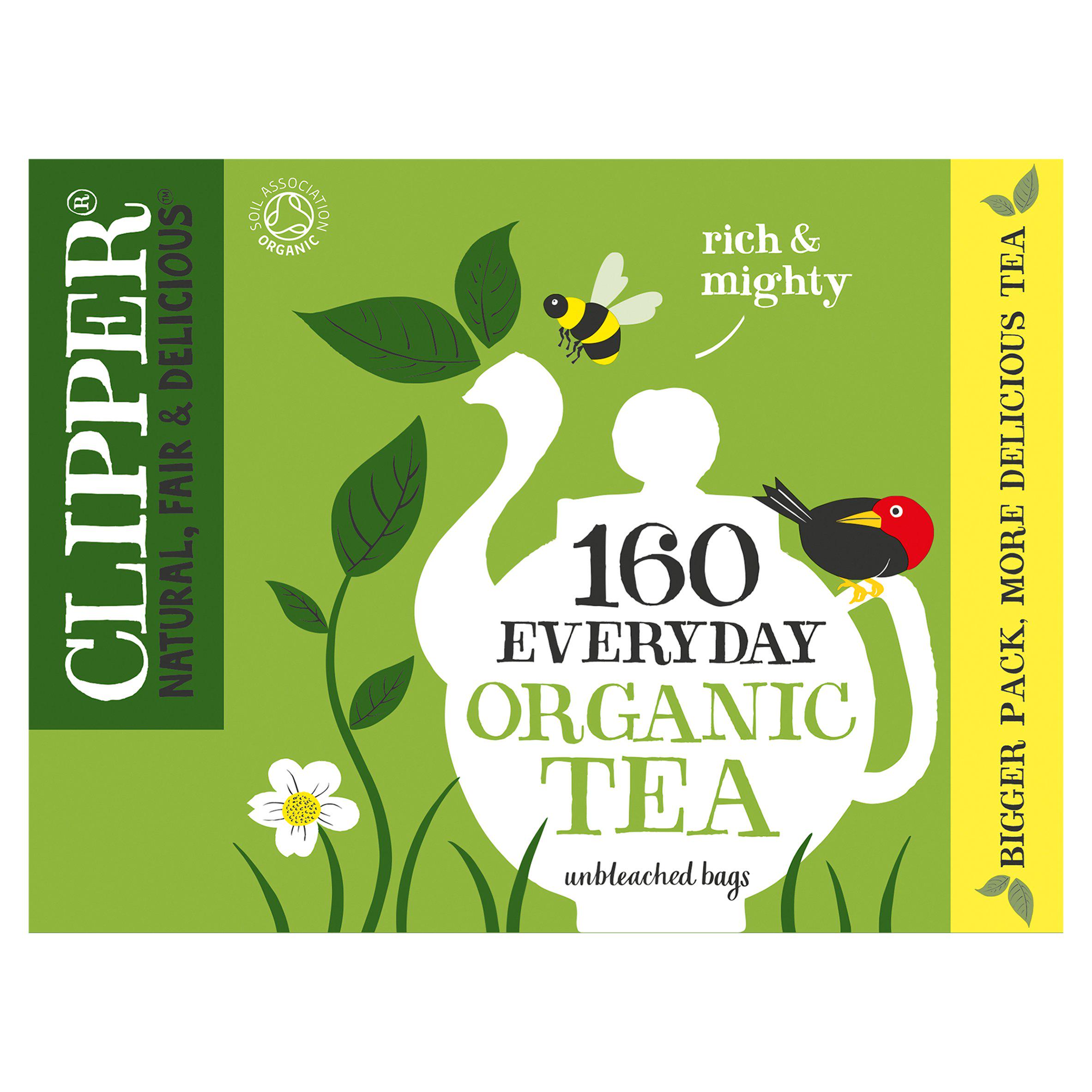 Clipper Organic Everyday Tea Bags x160 464g