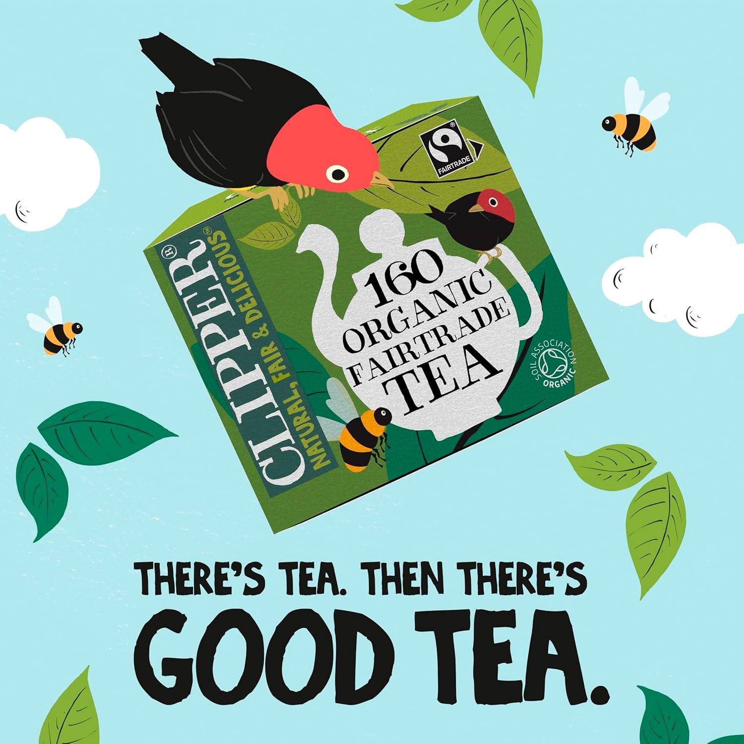 Clipper Organic Everyday Tea Bags x160 464g thumbnail 5