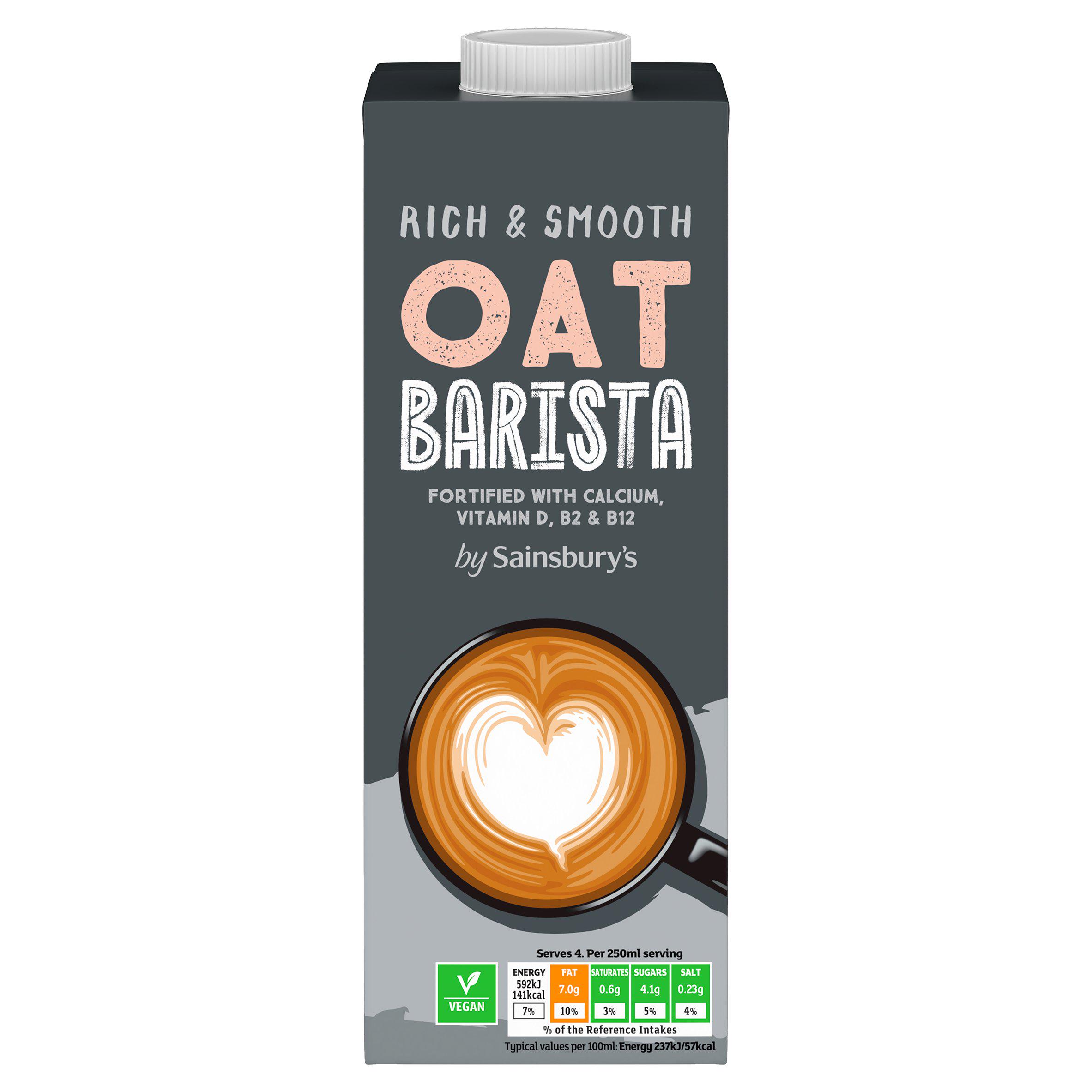 Sainsbury's Long Life Oat Barista 1L