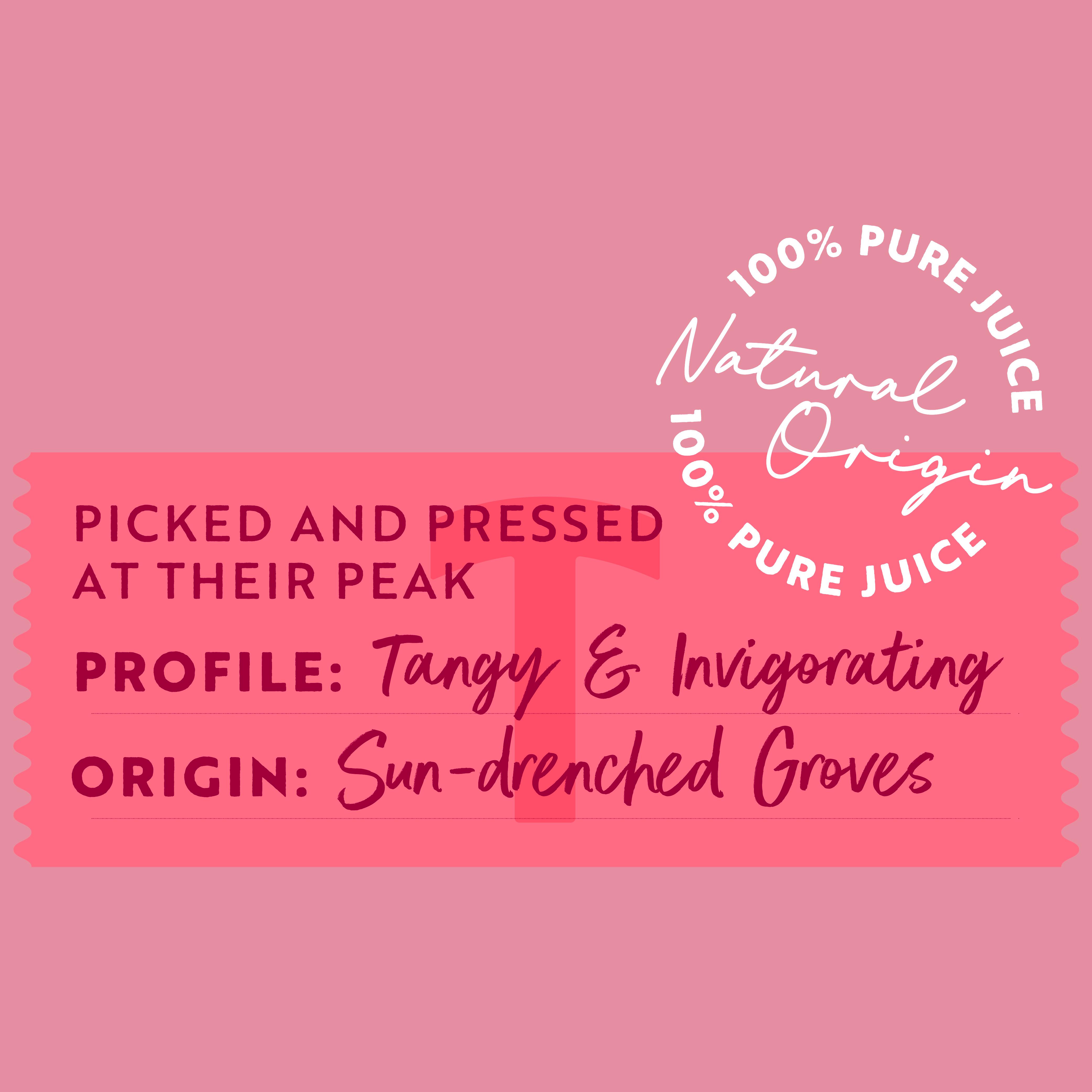 Tropicana Pink Grapefruit Fruit Juice 850ml thumbnail 3