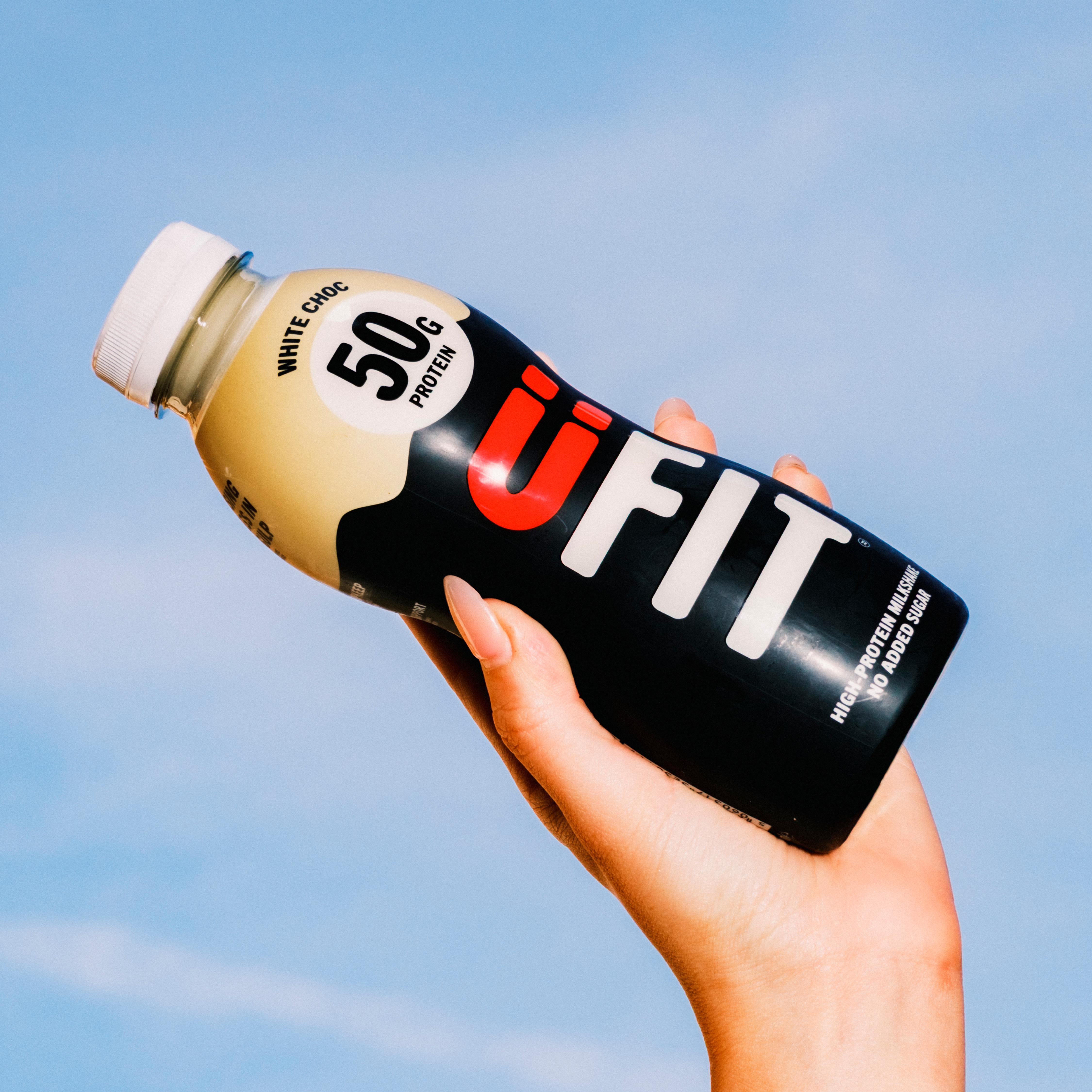 Ufit White Chocolate High Protein Milkshake 500ml thumbnail 3