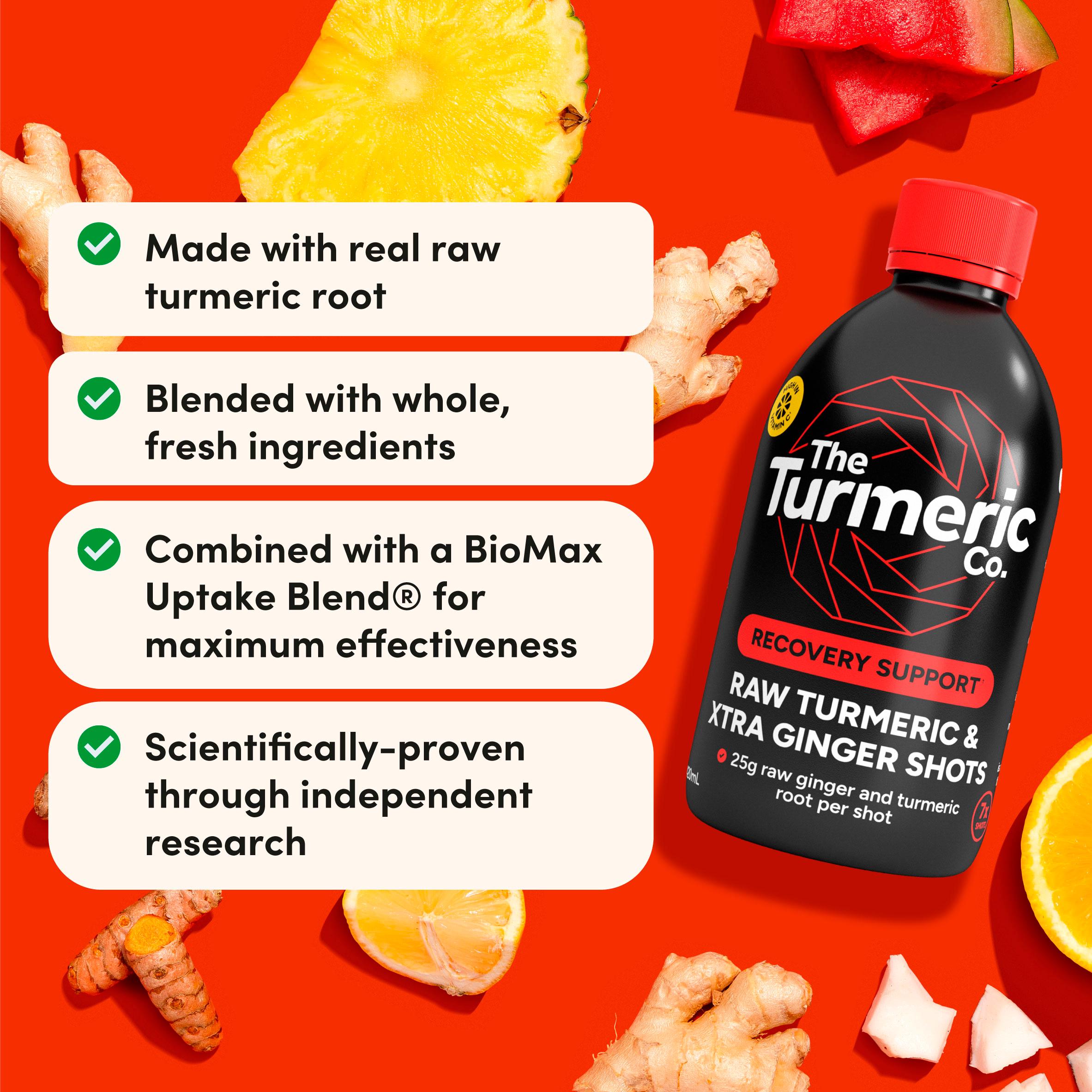 The Turmeric Co. Raw Turmeric & Xtra Ginger 420ml thumbnail 3