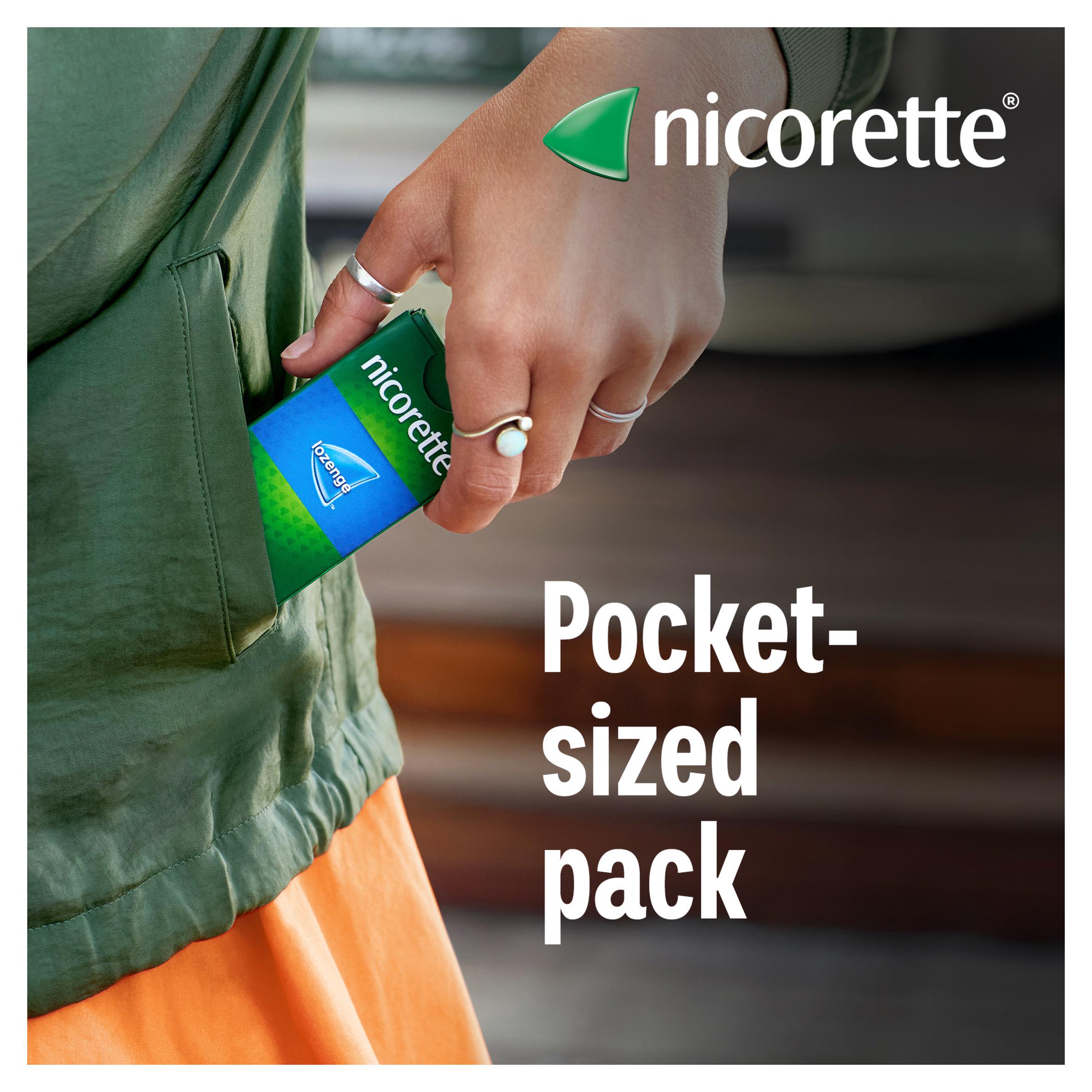 Nicorette Cools Lozenge Quit Smoking Aid x80 4mg thumbnail 6