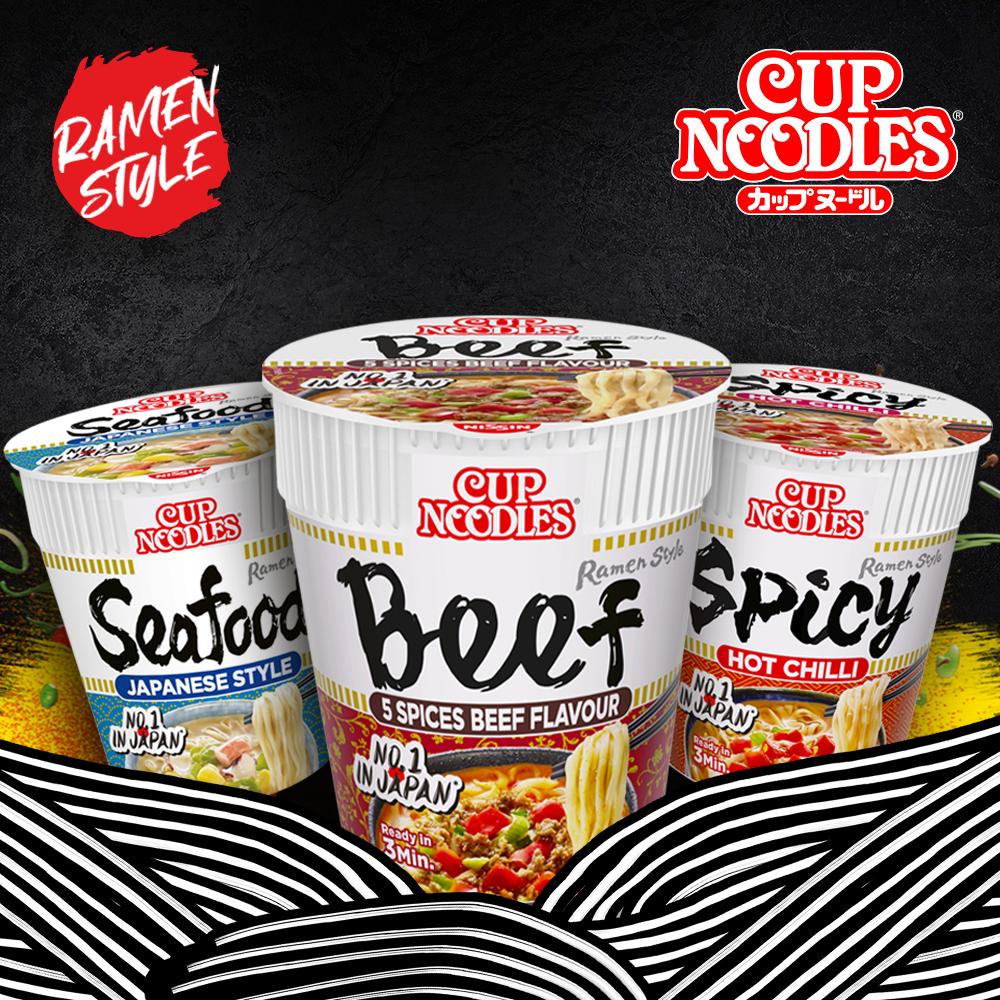 Nissin Cup Noodles Katsu Curry Instant Ramen Pot 67g thumbnail 5