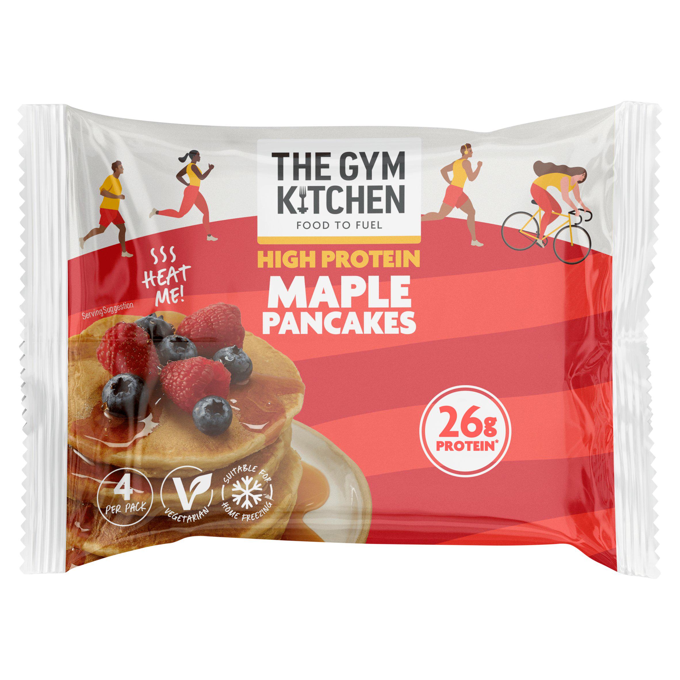 The Gym Kitchen High Protein Maple Pancakes 4 pack