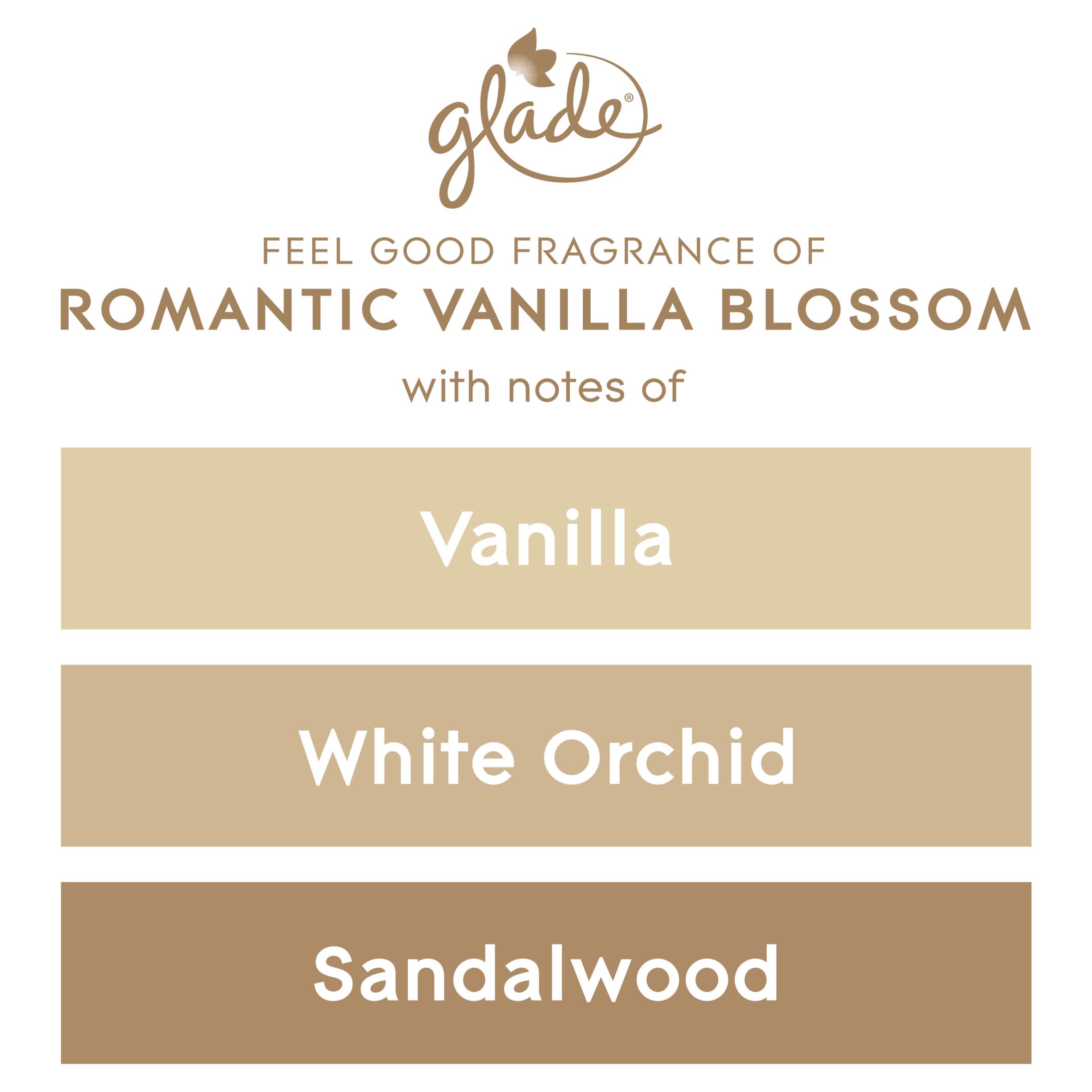 Glade Scented Candle Vanilla Blossom 112g thumbnail 2