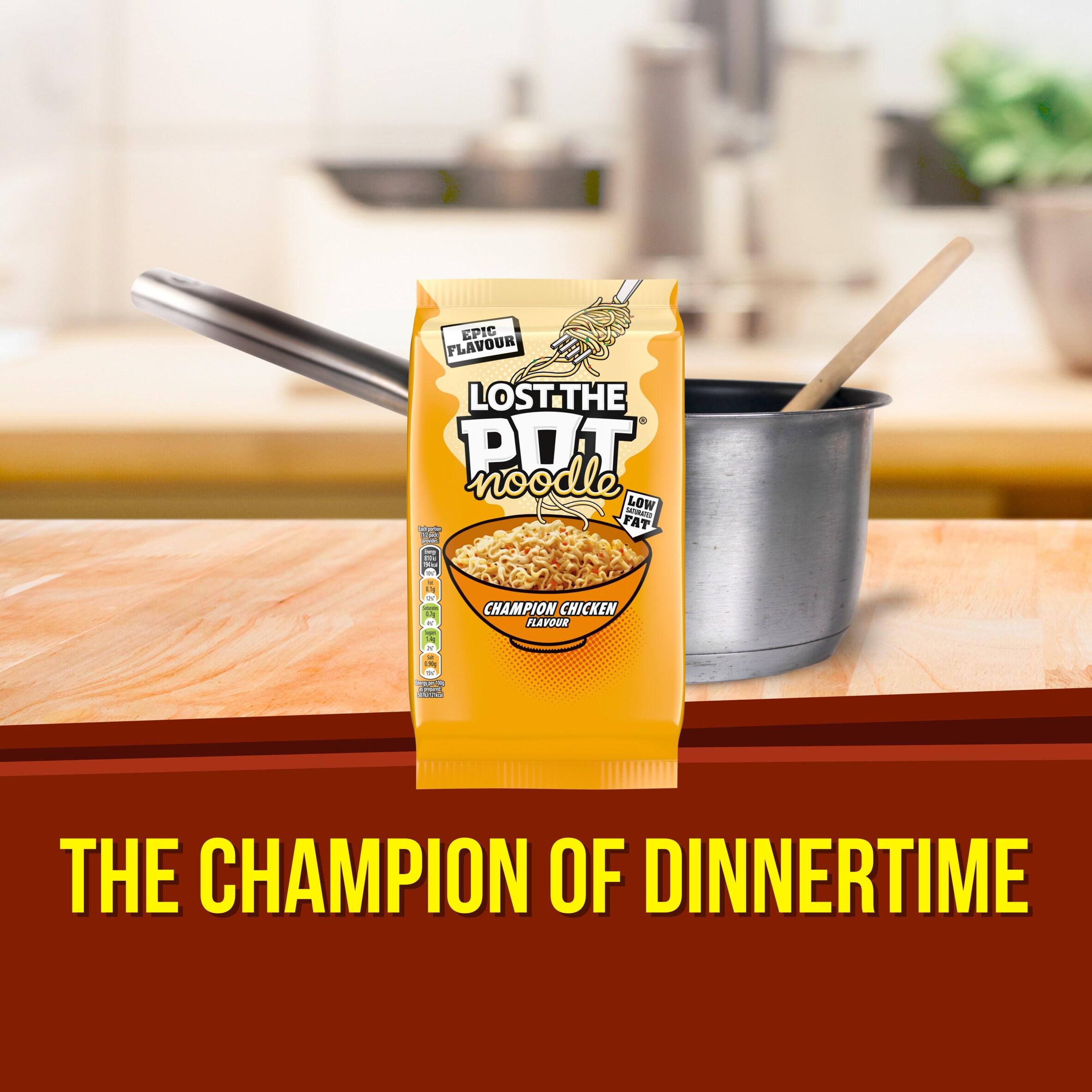 Pot Noodle Lost The Pot Noodle Champion Chicken 85g thumbnail 2
