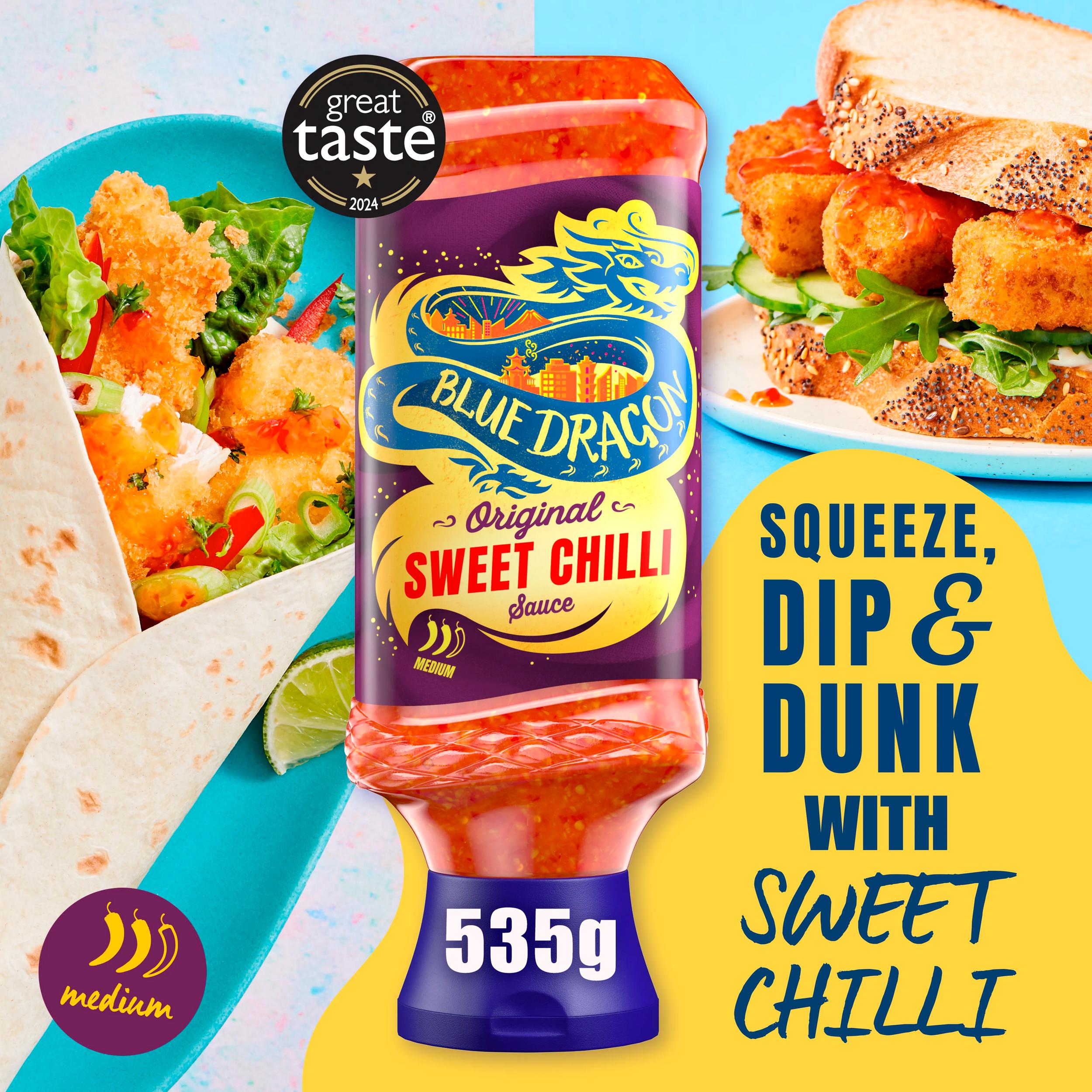 Blue Dragon Original Sweet Chilli Dipping Sauce 535g thumbnail 4