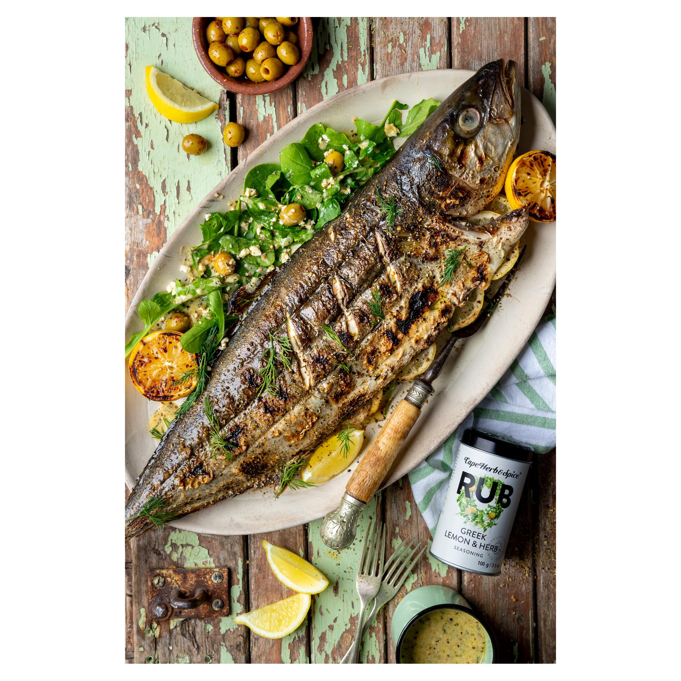 Cape Herb & Spice Rub Greek Style Lemon & Herb Seasoning 100g thumbnail 6