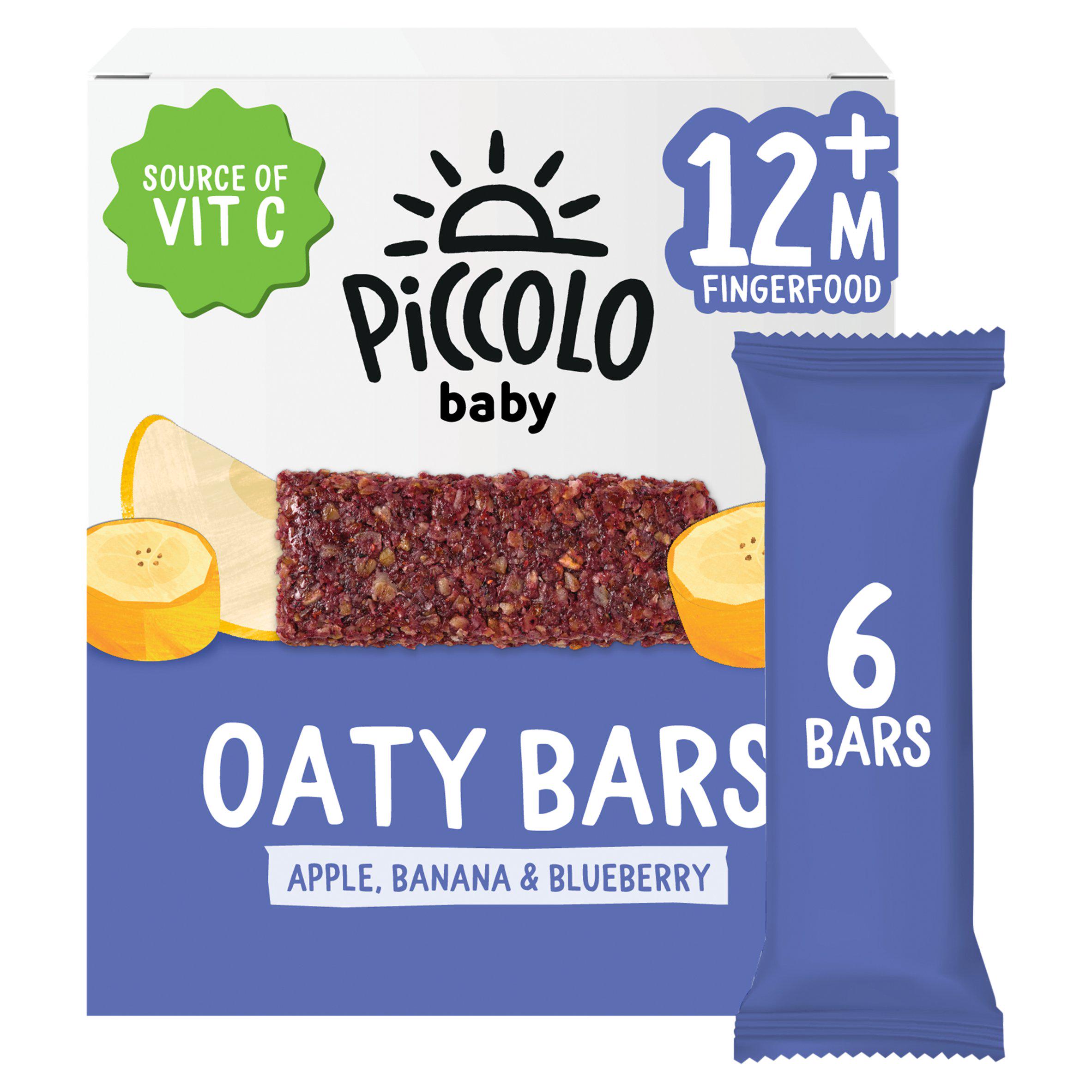 Piccolo Organic Apple banana blueberry oaty bar